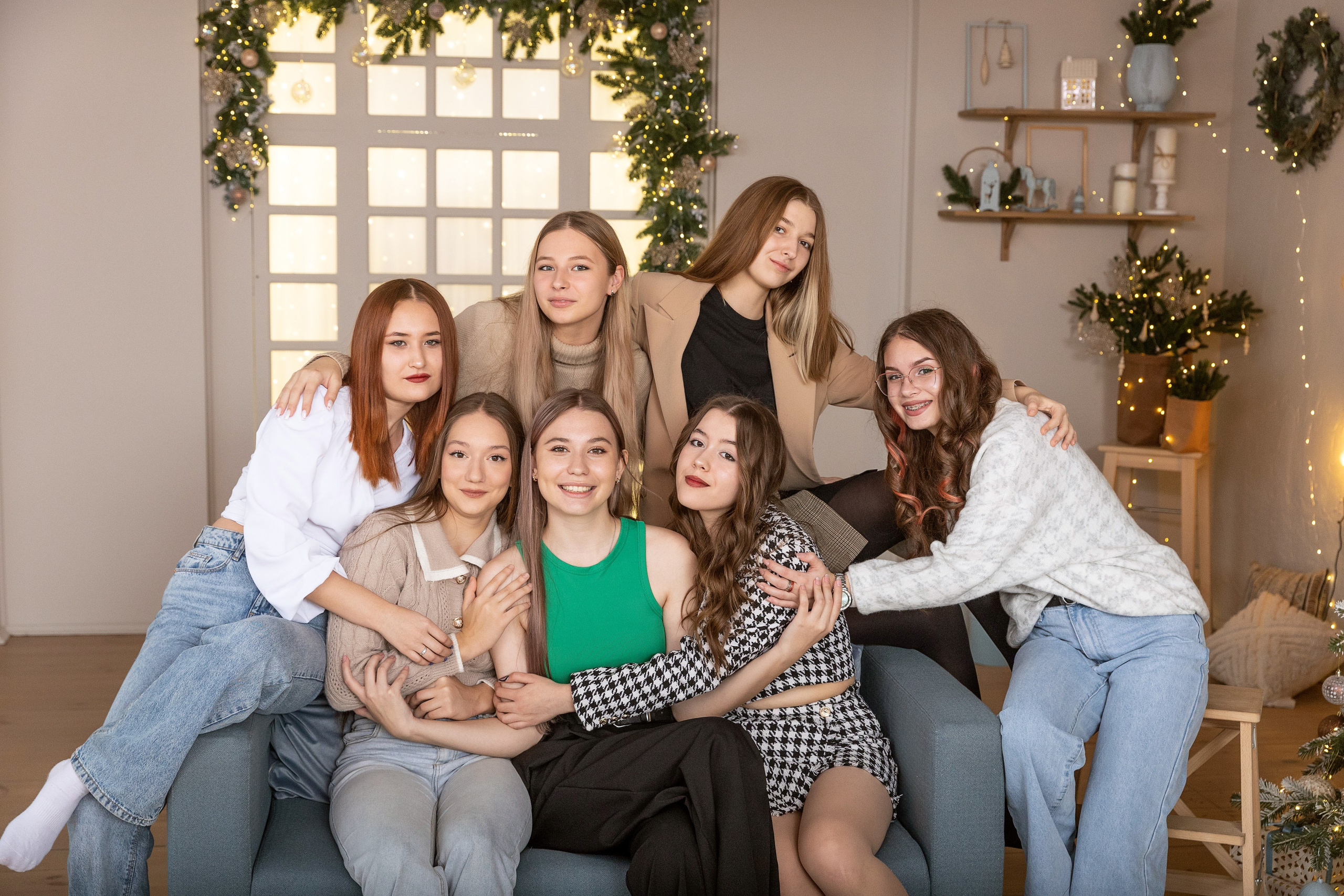 Новогодняя фотосессия 11Б. Семейный, детский, школьный фотограф в Благовещенске Яна Белоусова