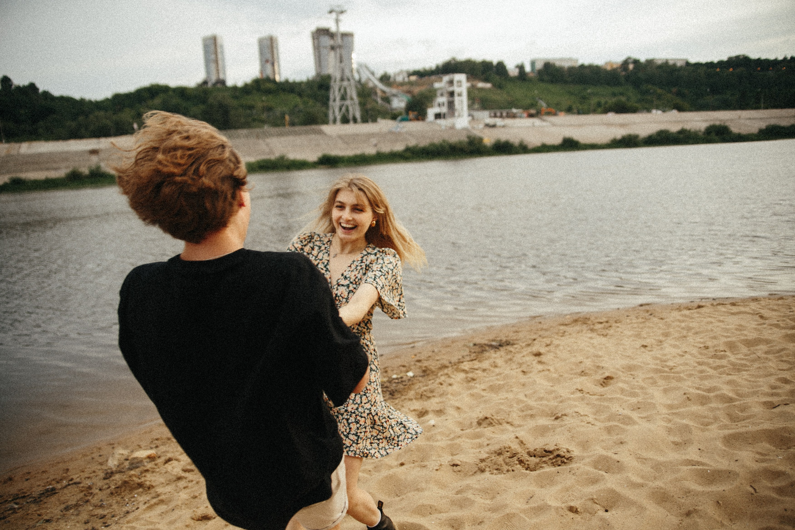 Семейная фотосессия с четырехногим другом. Свадебный и семейный фотограф в Нижнем Новгороде Мезенцев Андрей
