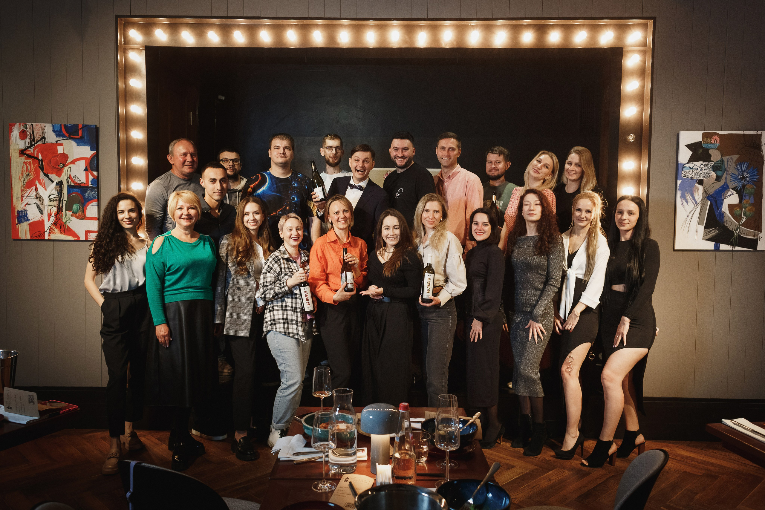 Фото клуба любителей российских вин в ресторане Мадам Ку-Ку, Таганрог. Свадебный и семейный фотограф в Таганроге Бакарюк Антон