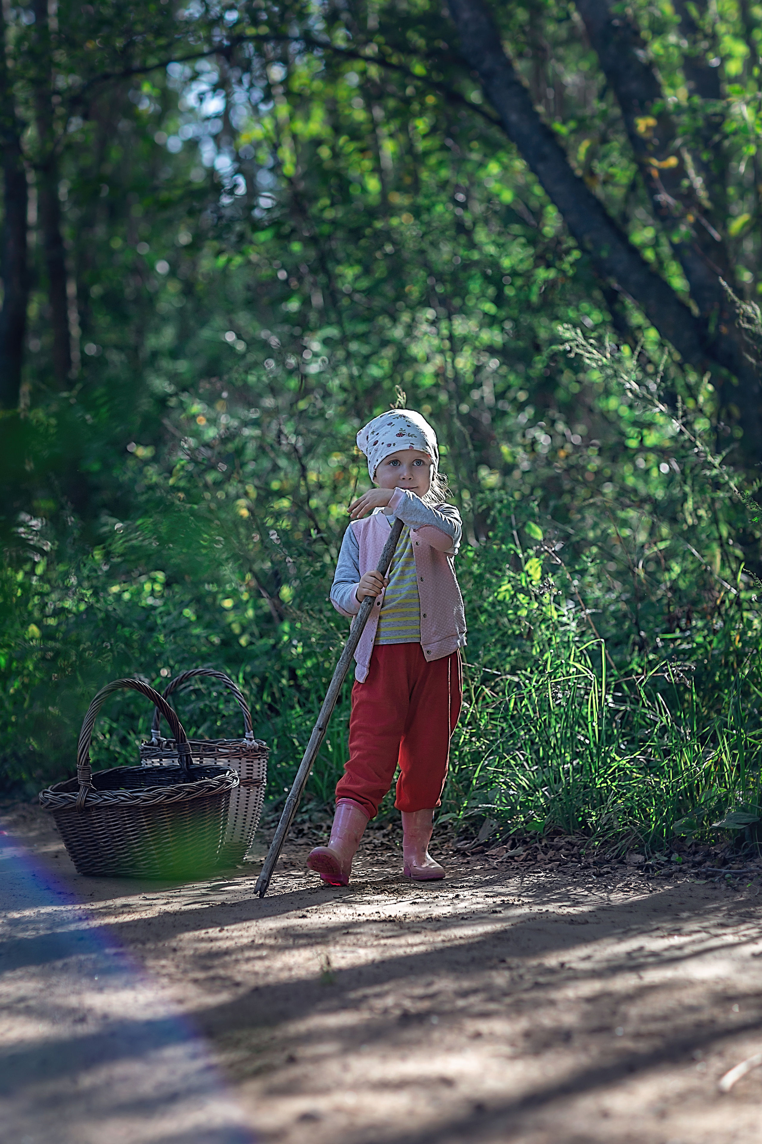 По грибы. Семейный фотограф в Санкт-Петербурге