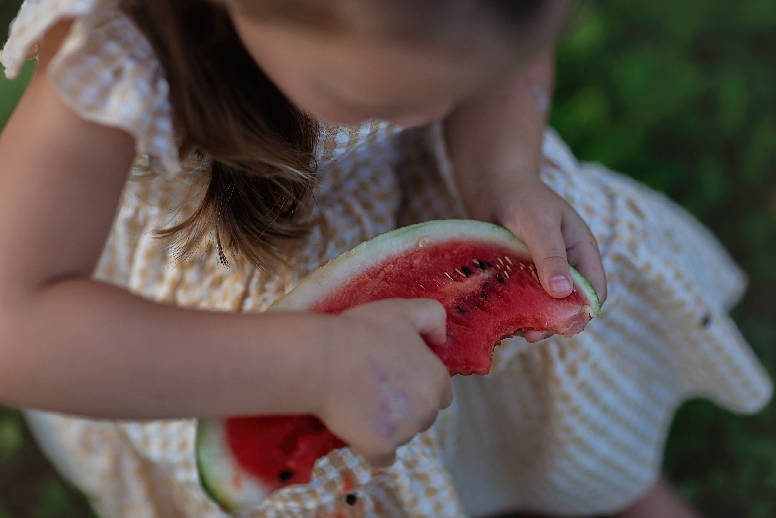 Сочный Арбуз. Вероничка. Семейный фотограф в Санкт-Петербурге