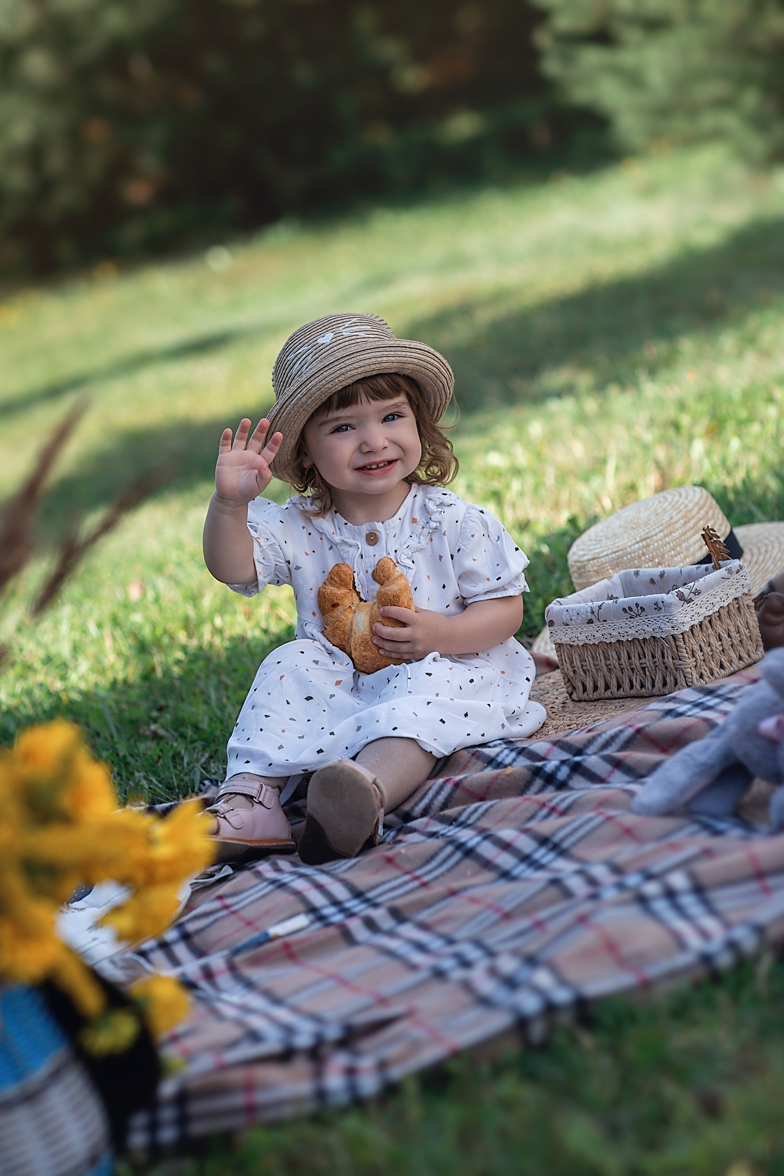2 годика Дианочке. Семейный фотограф в Санкт-Петербурге