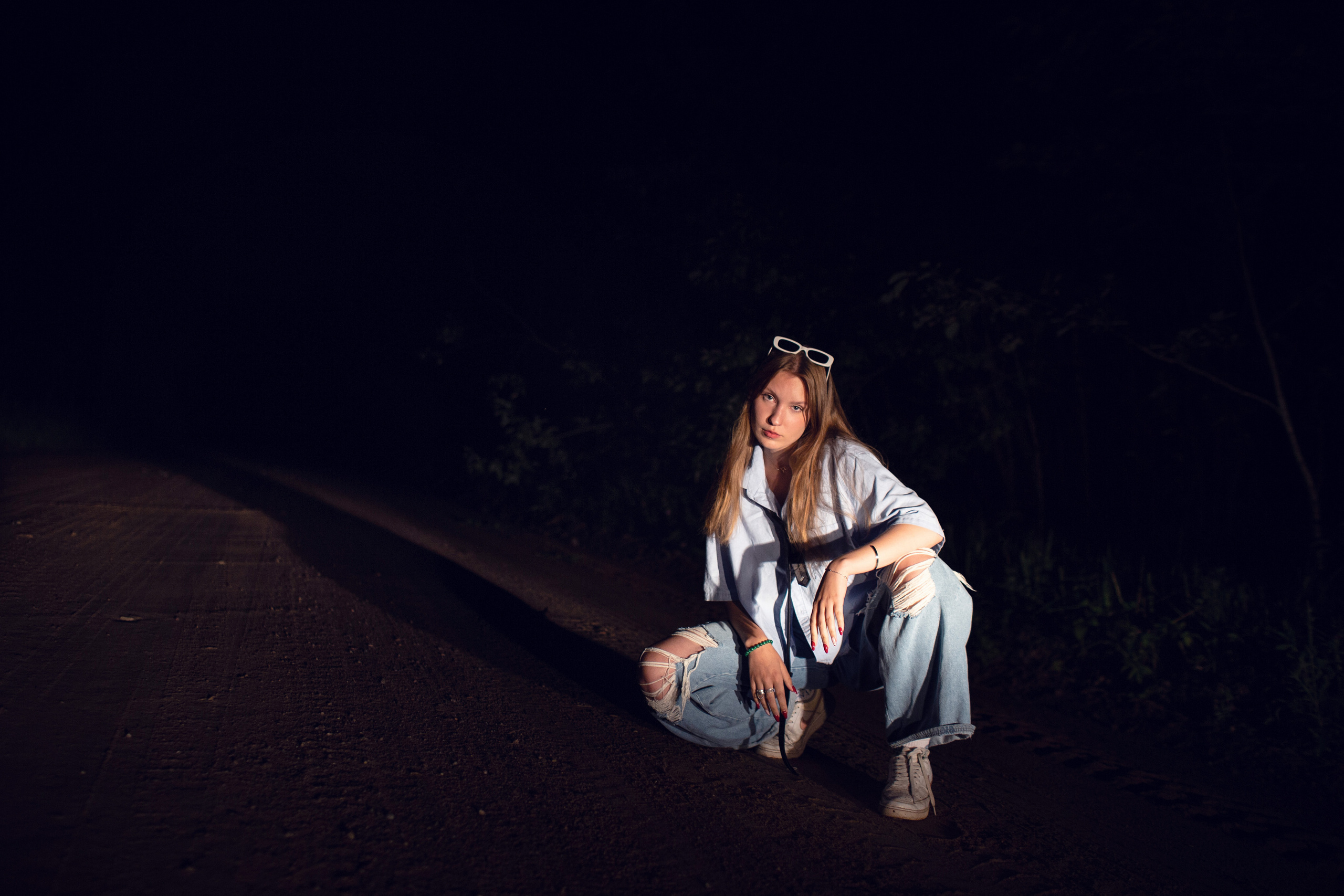 Ночью. Семейный фотограф в Санкт-Петербурге