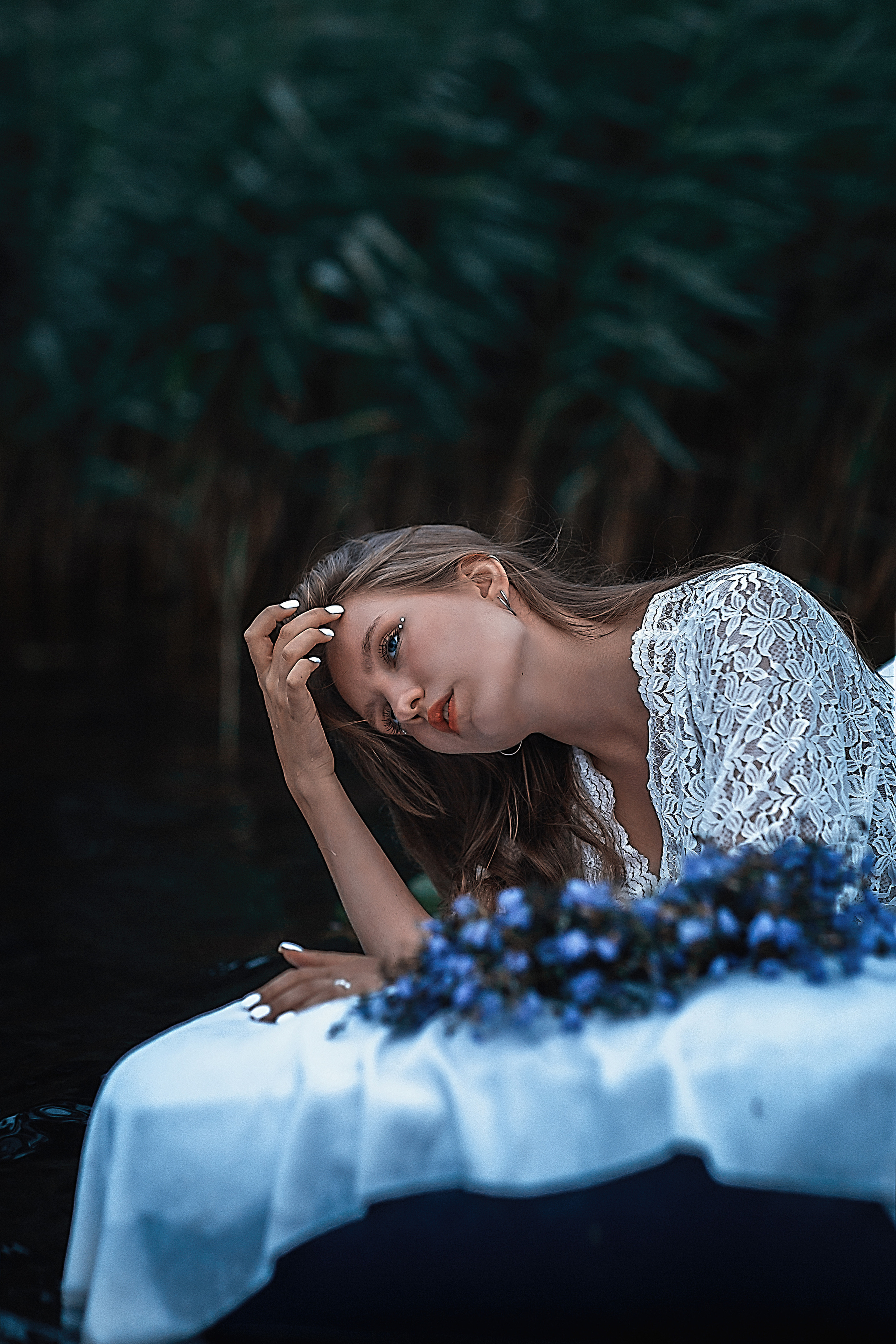 Рассвет. Озеро. Анастасия. Семейный фотограф в Санкт-Петербурге