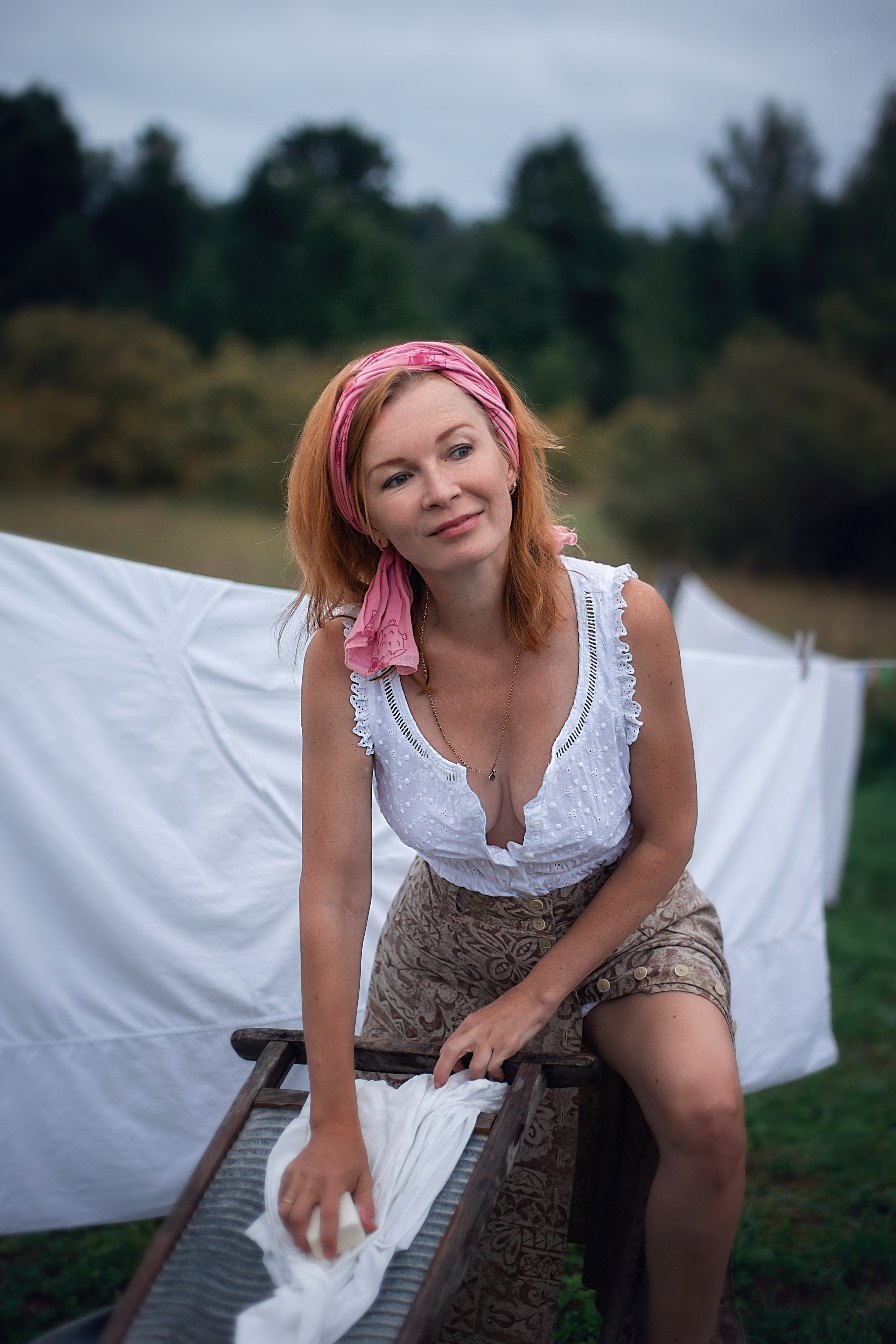 Большая стирка. Юлия. Семейный фотограф в Санкт-Петербурге