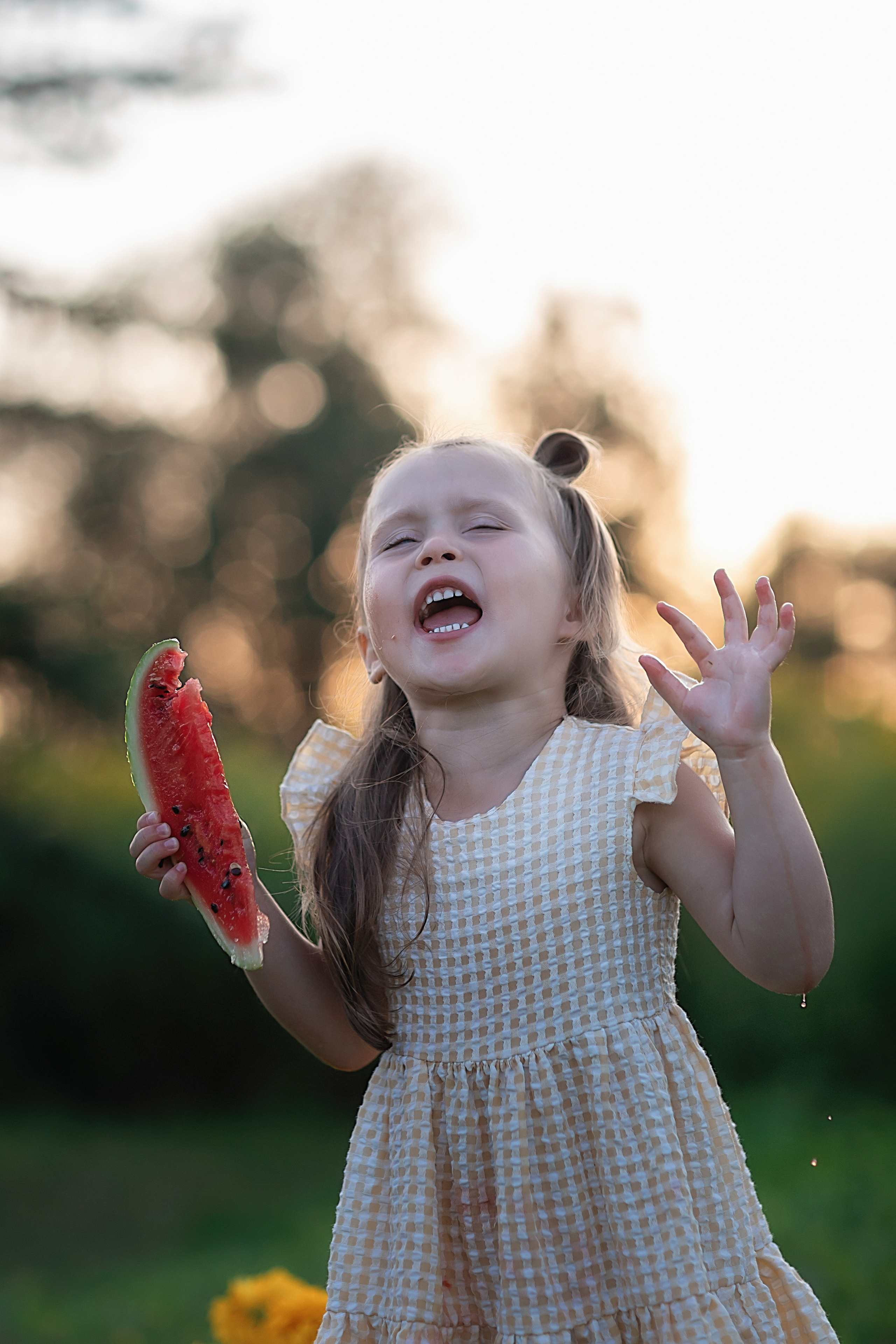 Сочный Арбуз. Вероничка. Семейный фотограф в Санкт-Петербурге