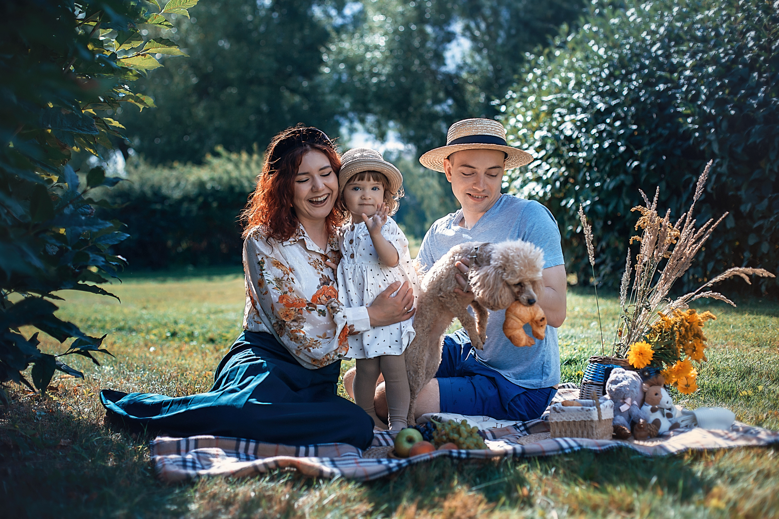 2 годика Дианочке. Семейный фотограф в Санкт-Петербурге