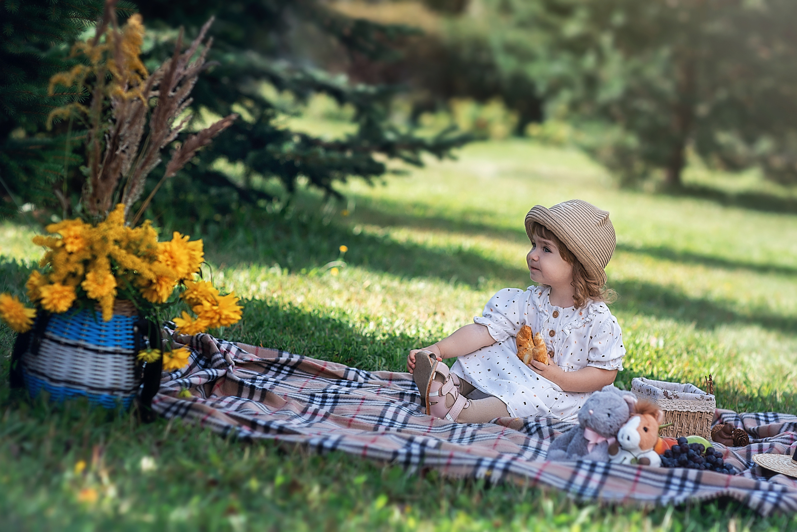 2 годика Дианочке. Семейный фотограф в Санкт-Петербурге