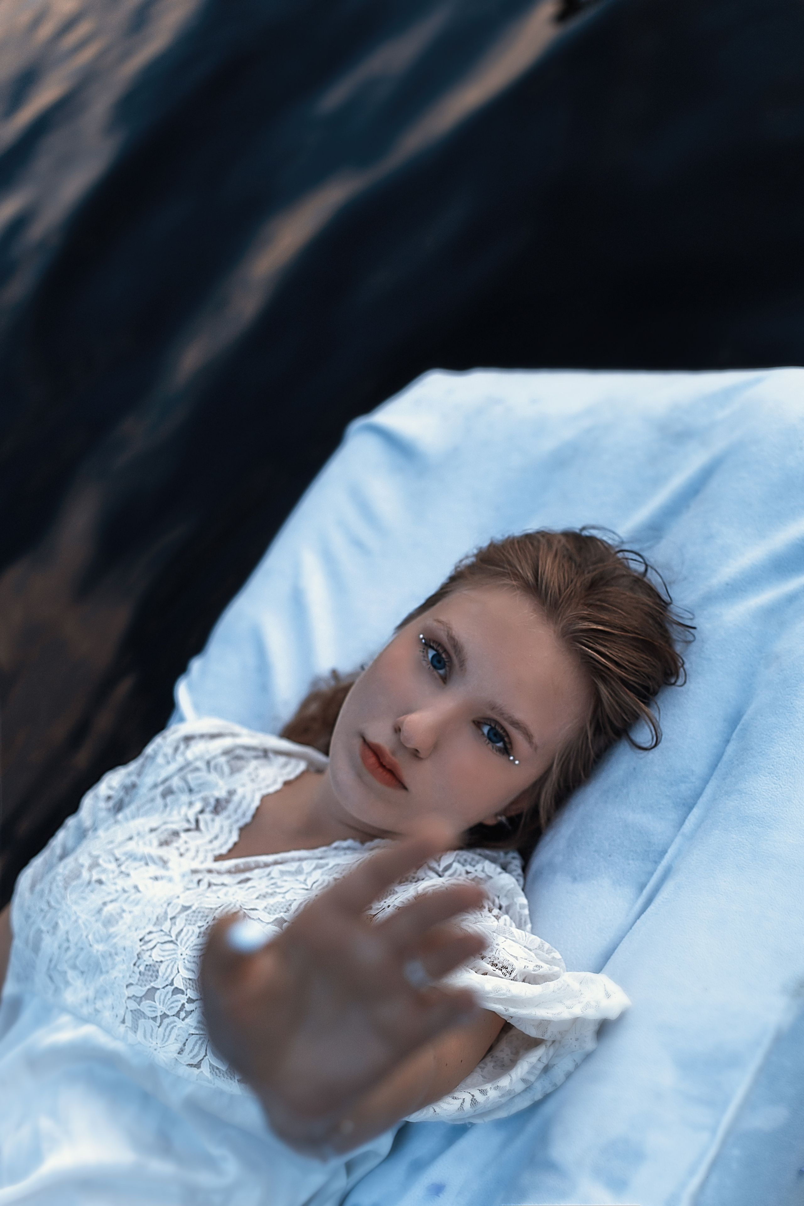 Рассвет. Озеро. Анастасия. Семейный фотограф в Санкт-Петербурге