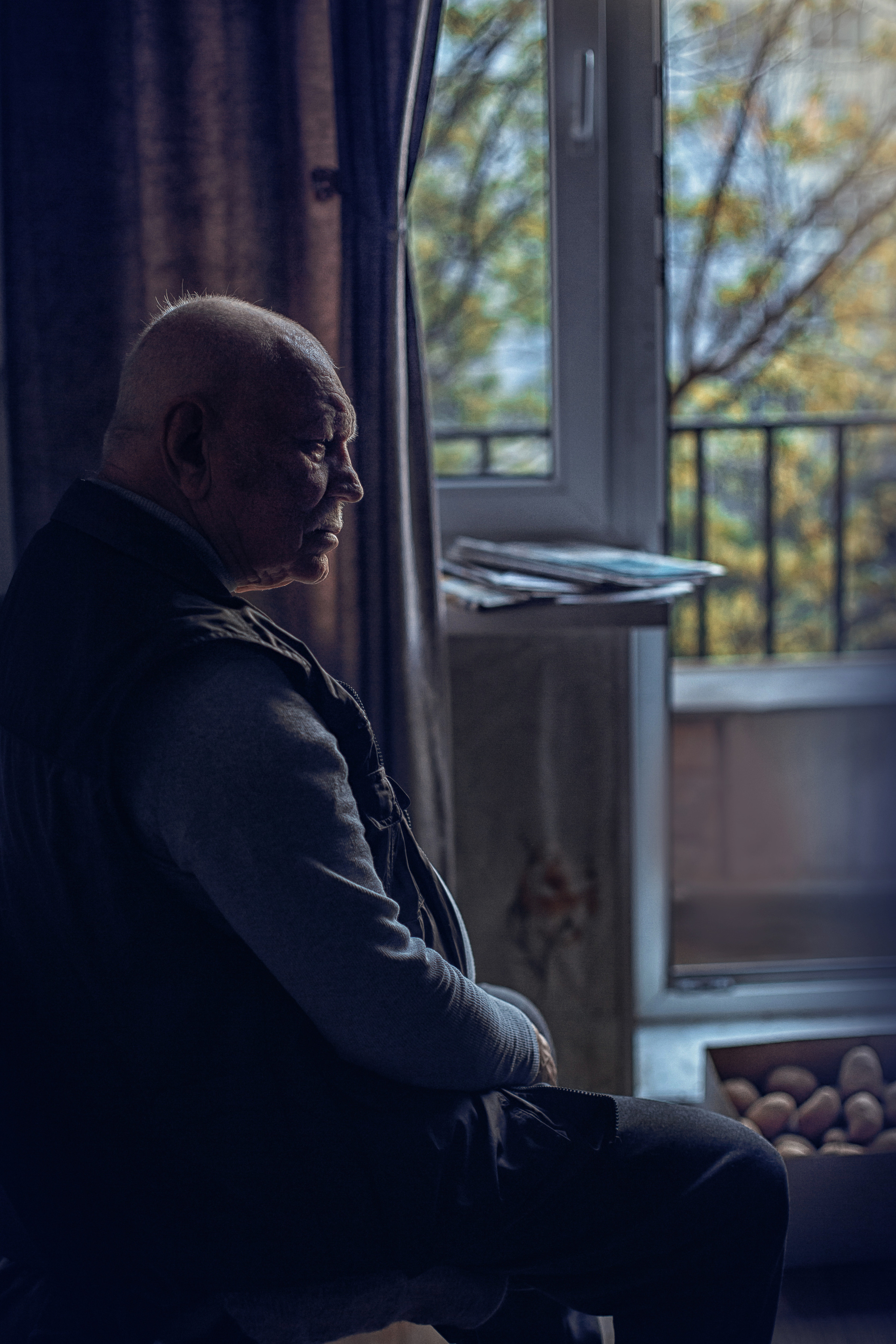 В гостях у дедушки_2023. Семейный фотограф в Санкт-Петербурге