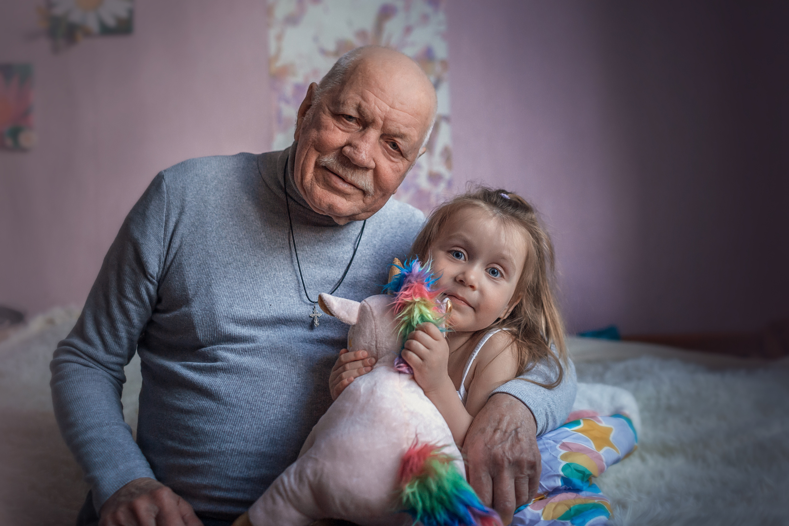 В гостях у дедушки_2023. Семейный фотограф в Санкт-Петербурге