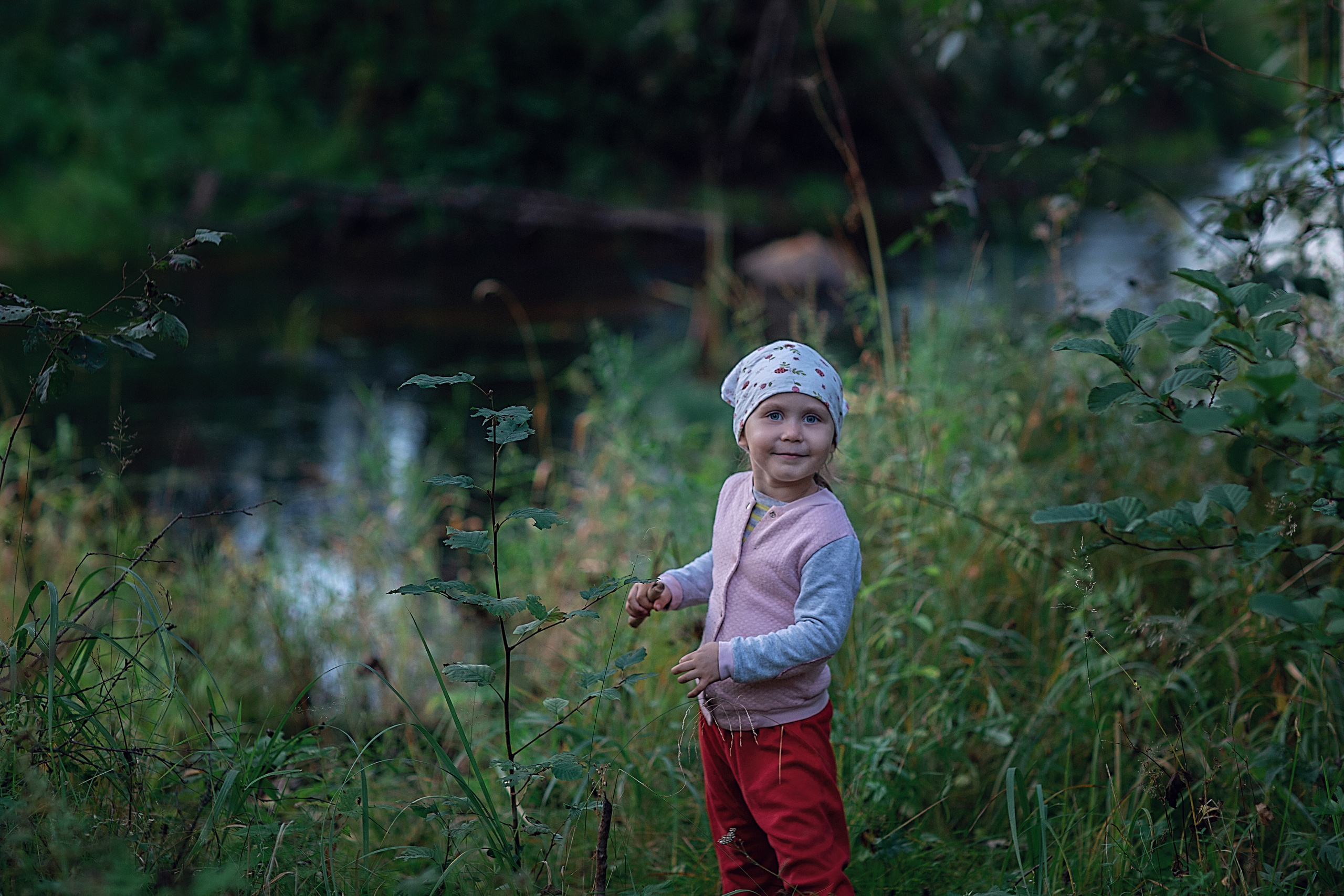 По грибы. Семейный фотограф в Санкт-Петербурге