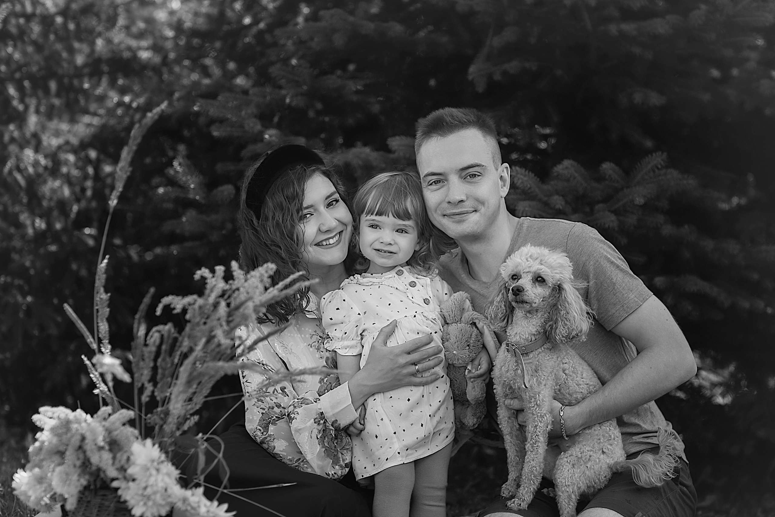 2 годика Дианочке. Семейный фотограф в Санкт-Петербурге