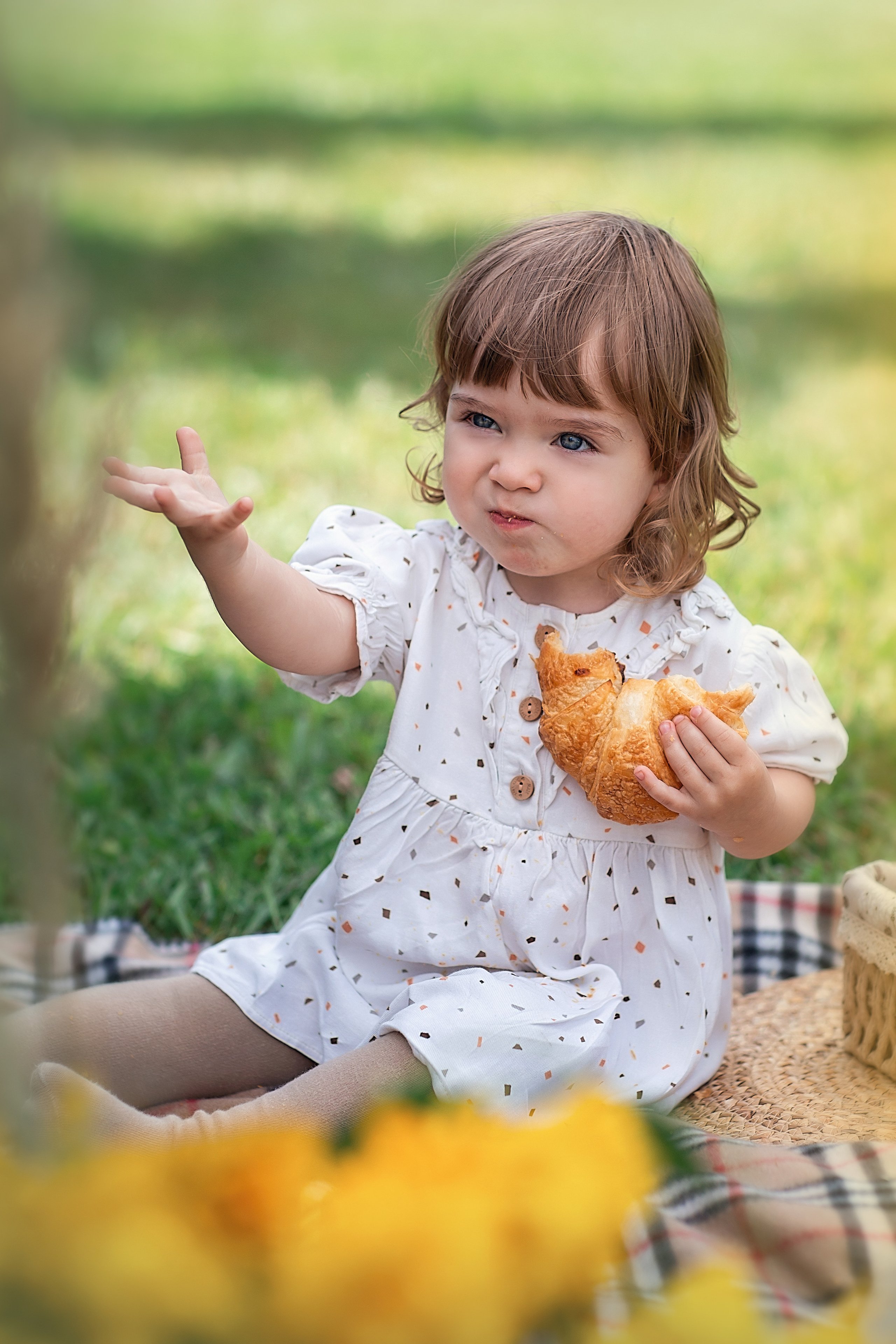 2 годика Дианочке. Семейный фотограф в Санкт-Петербурге