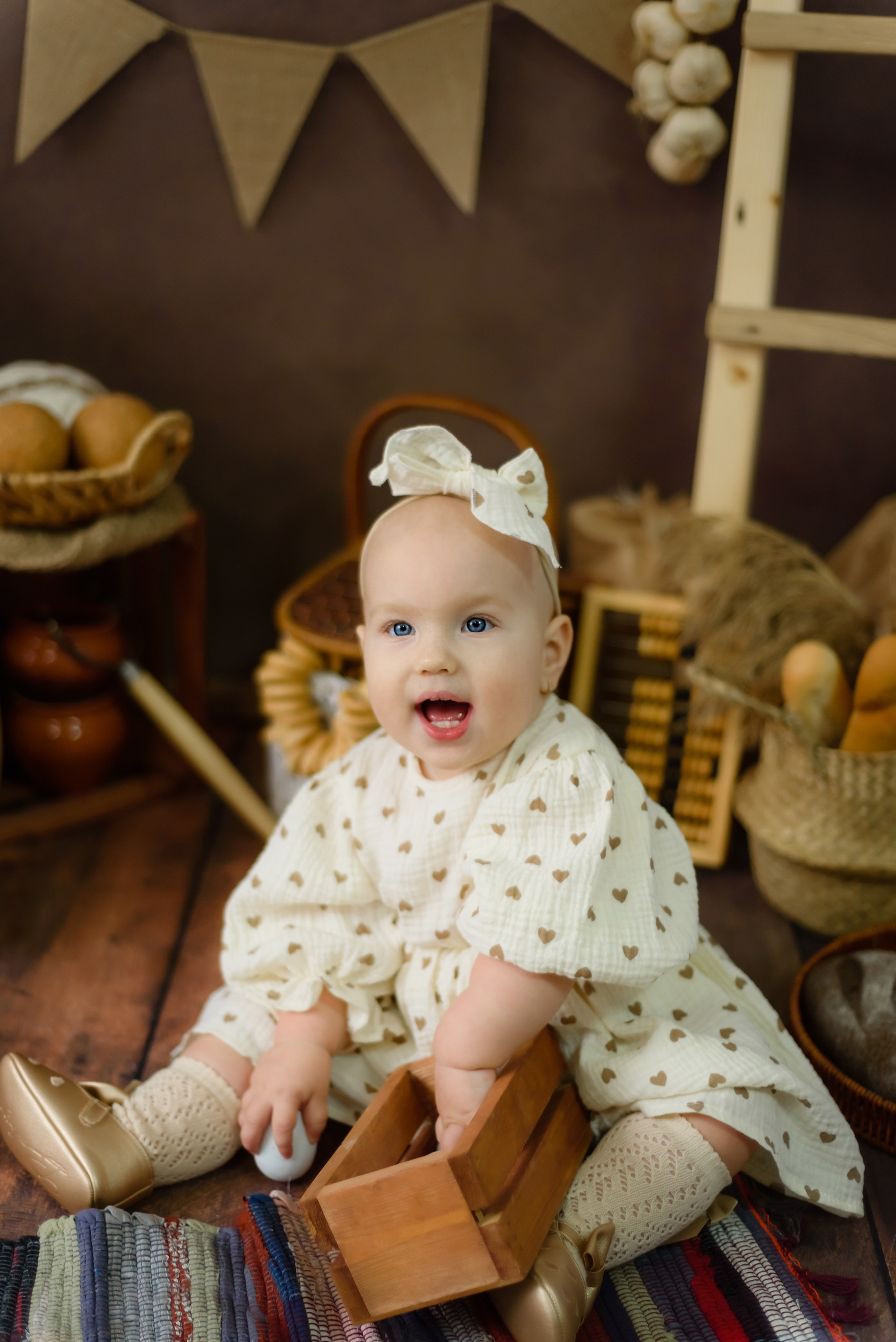 Фотосессия «Пекарь» Милана. Детский Фотограф |Фотограф на годик в Брянске Ирина Романова