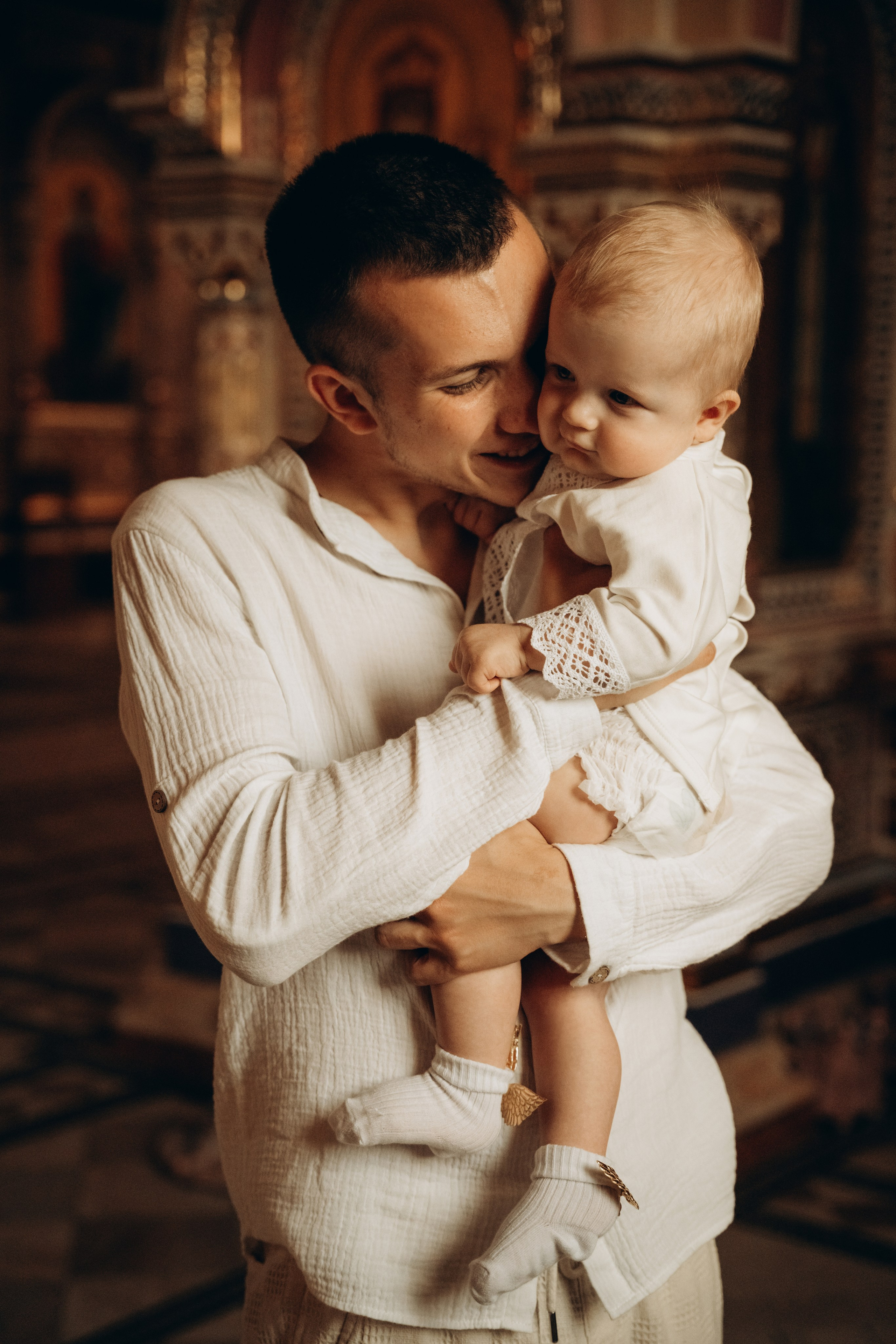 Крещение Тёмы. Фотограф Мария Миллс | Минск