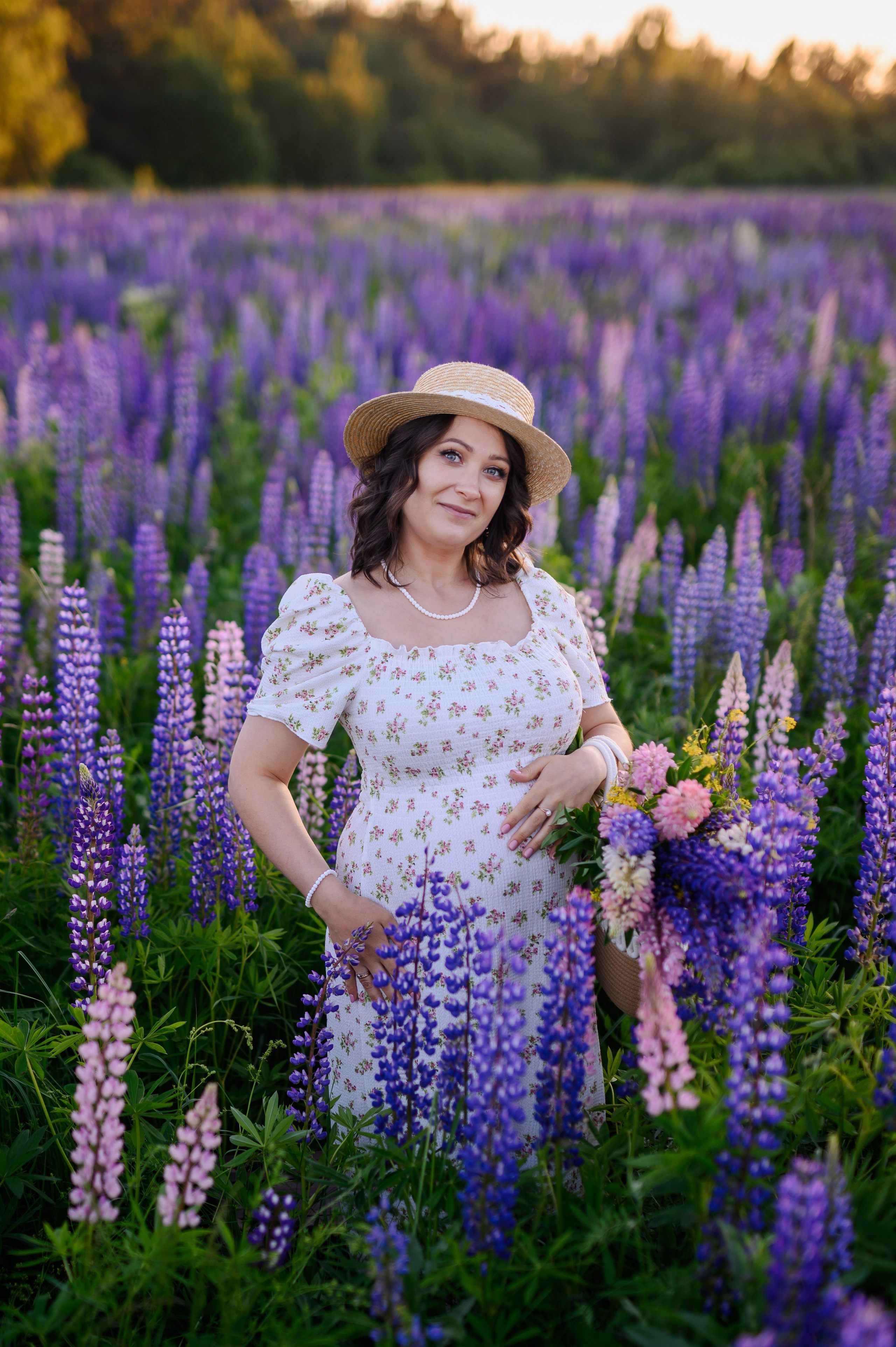 Люпиновое счастье. Портретный, семейный и свадебный фотограф в Санкт-Петербурге и в Пушкине Ширяев Денис