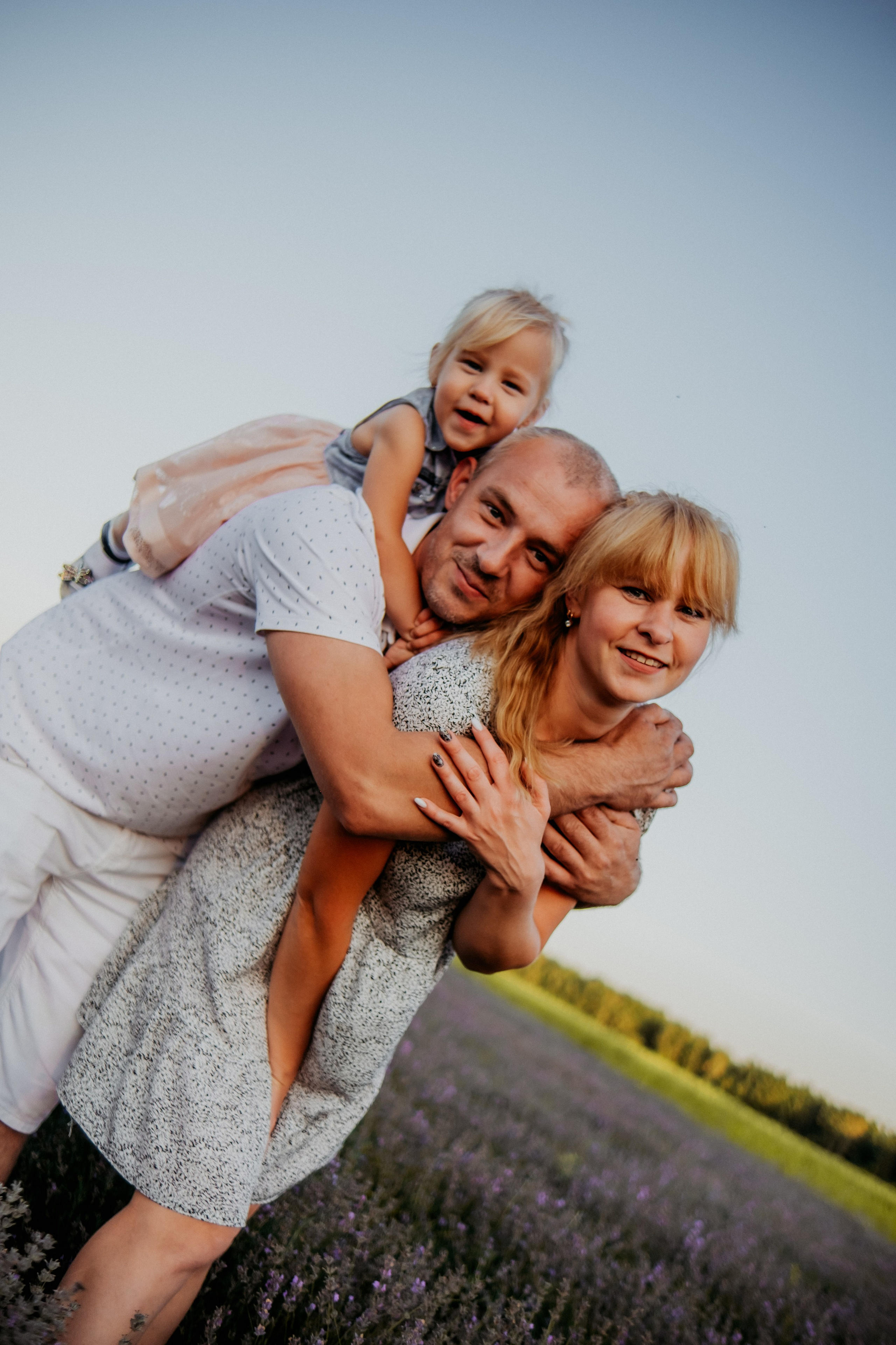 Семейная съемка в лованде. Nattie.ph
