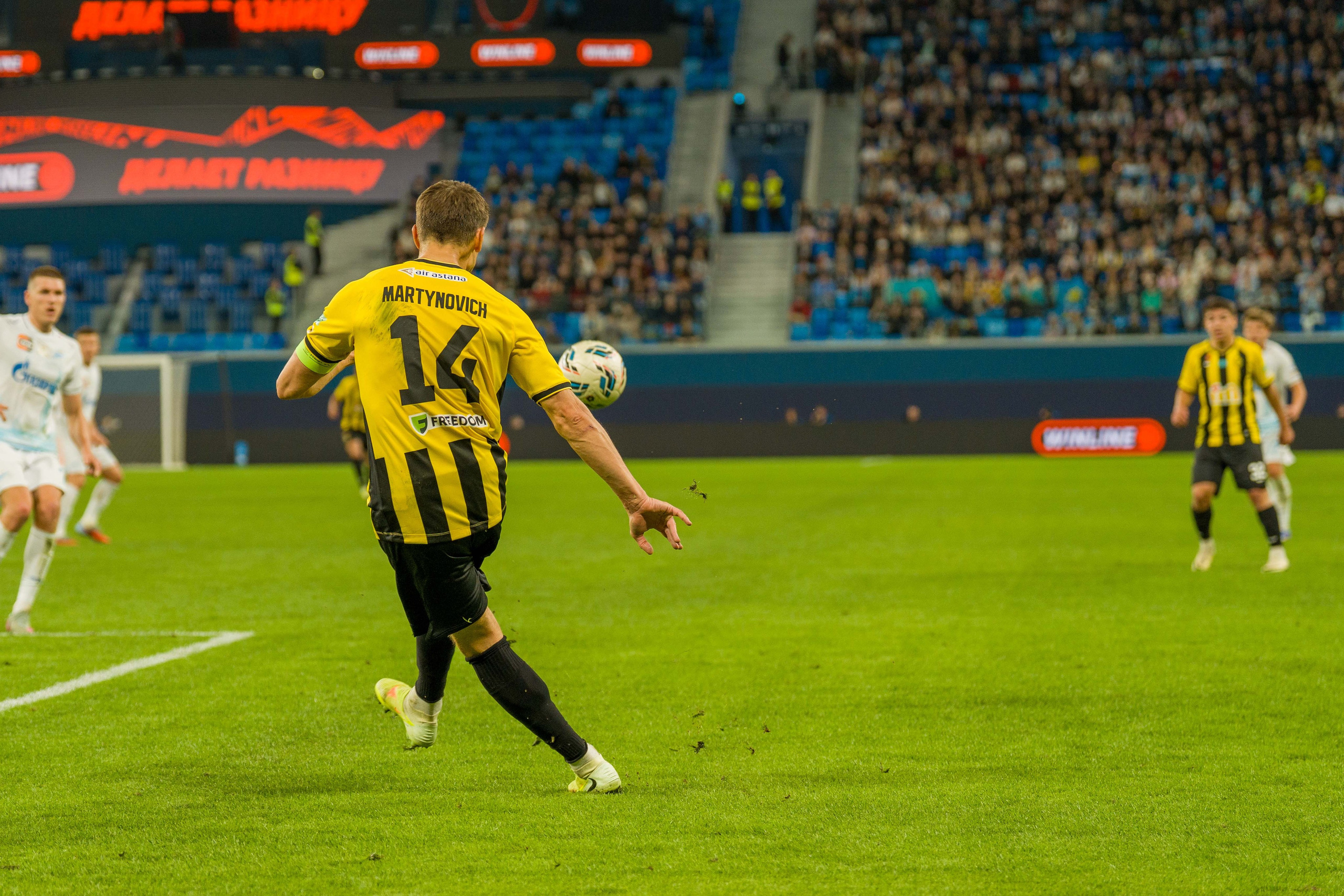 Зенит — Кайрат: фотогалерея товарищеского матча в Санкт-Петербурге | Антон Гауф. Спортивный фотограф в Санкт-Петербурге | Антон Гауф