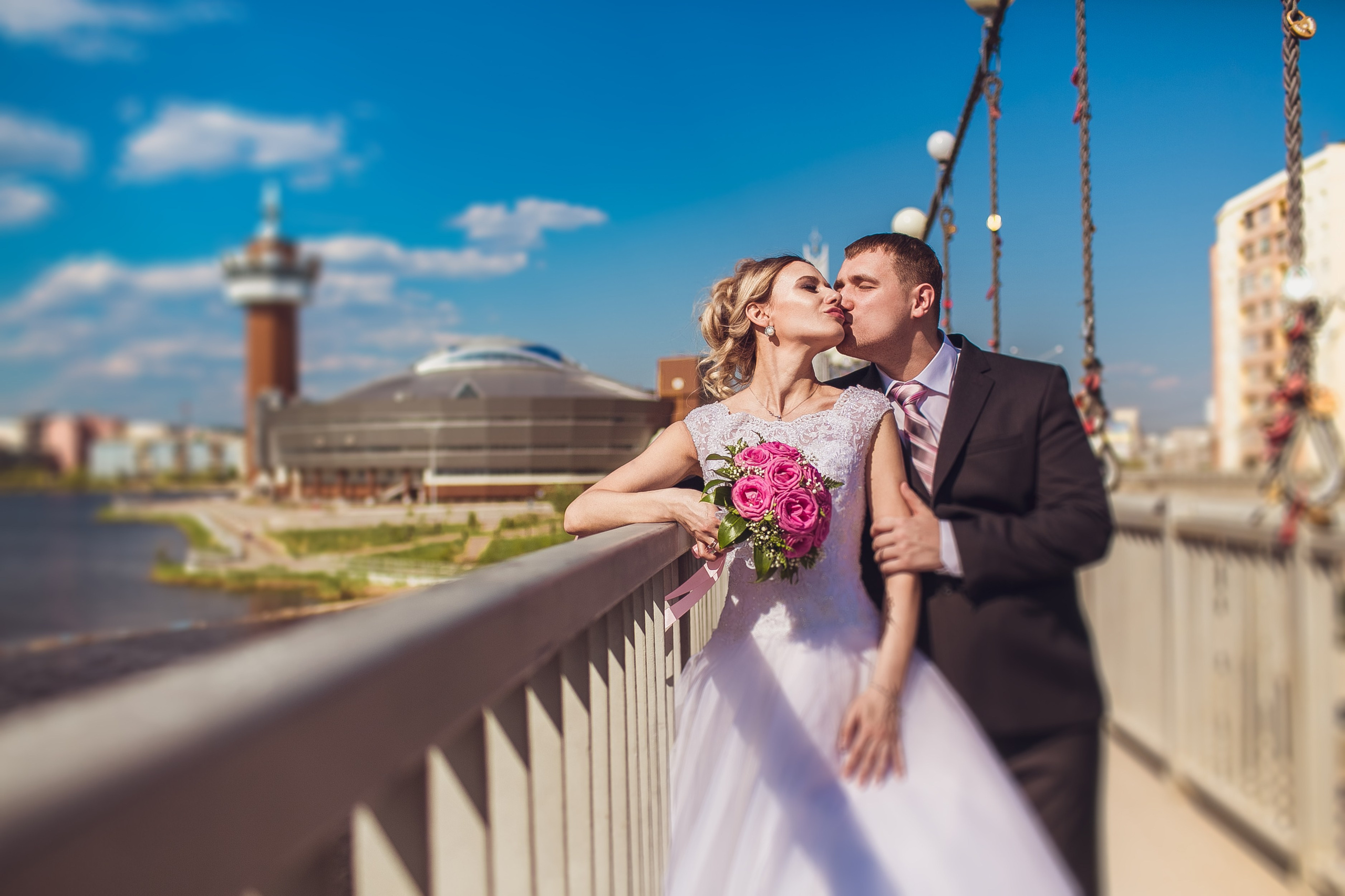 Летнее свадебное фото. Фотограф Надежда Куин, Якутск