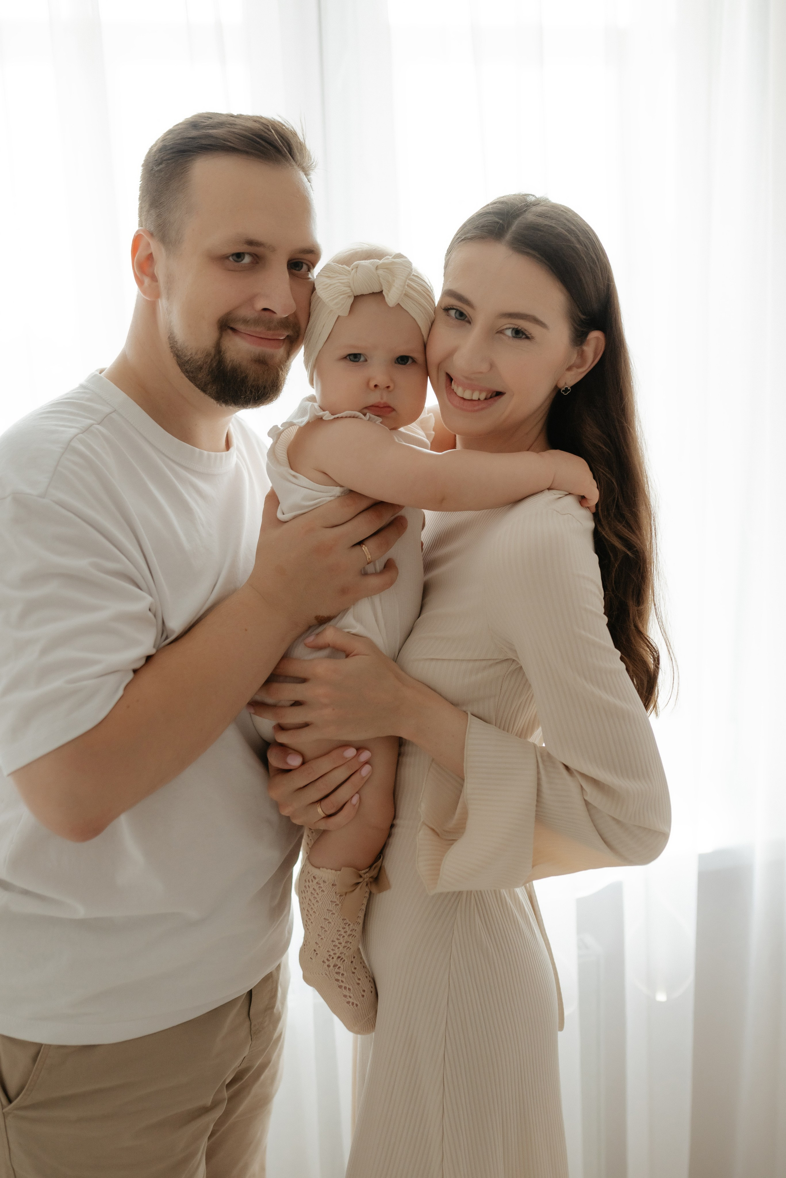 Семейная фотосессия дома. Семейный и портретный фотограф Нижний Новгород