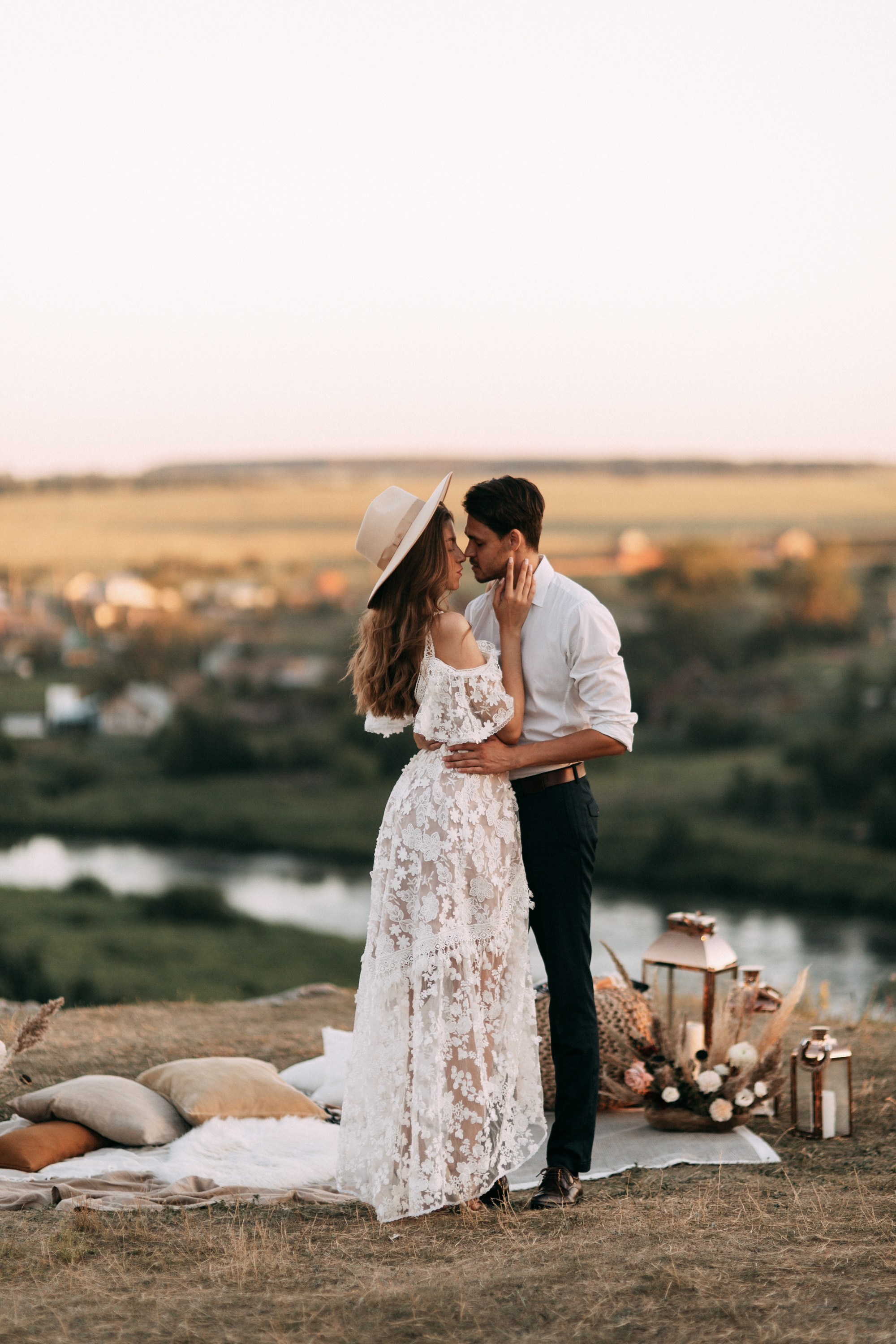 Свадьба на природе в стиле Бохо