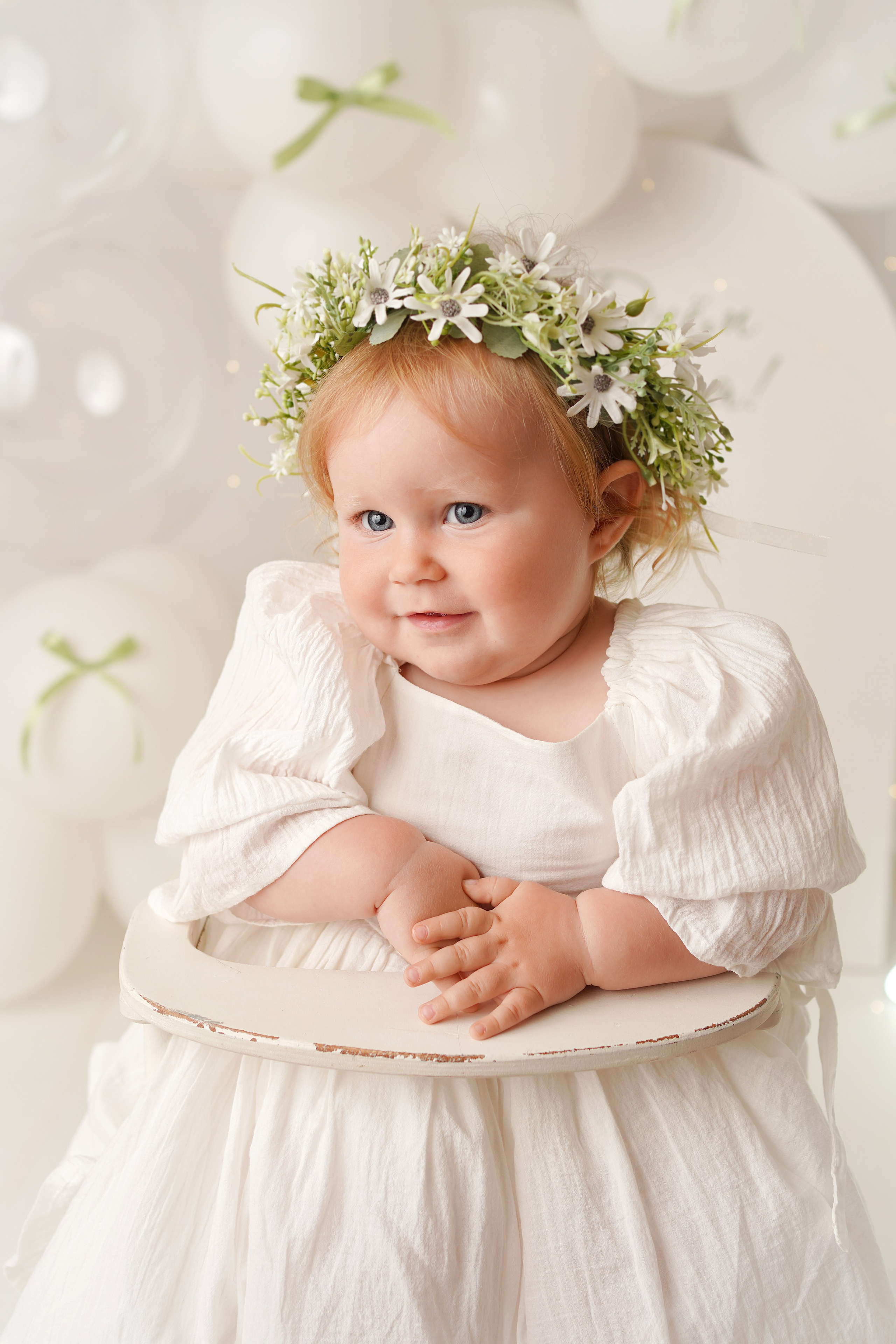 Детская фотосессия Первый годик Алисы. Детский фотограф и фотограф новорожденных в Калининград Оксана Иваний