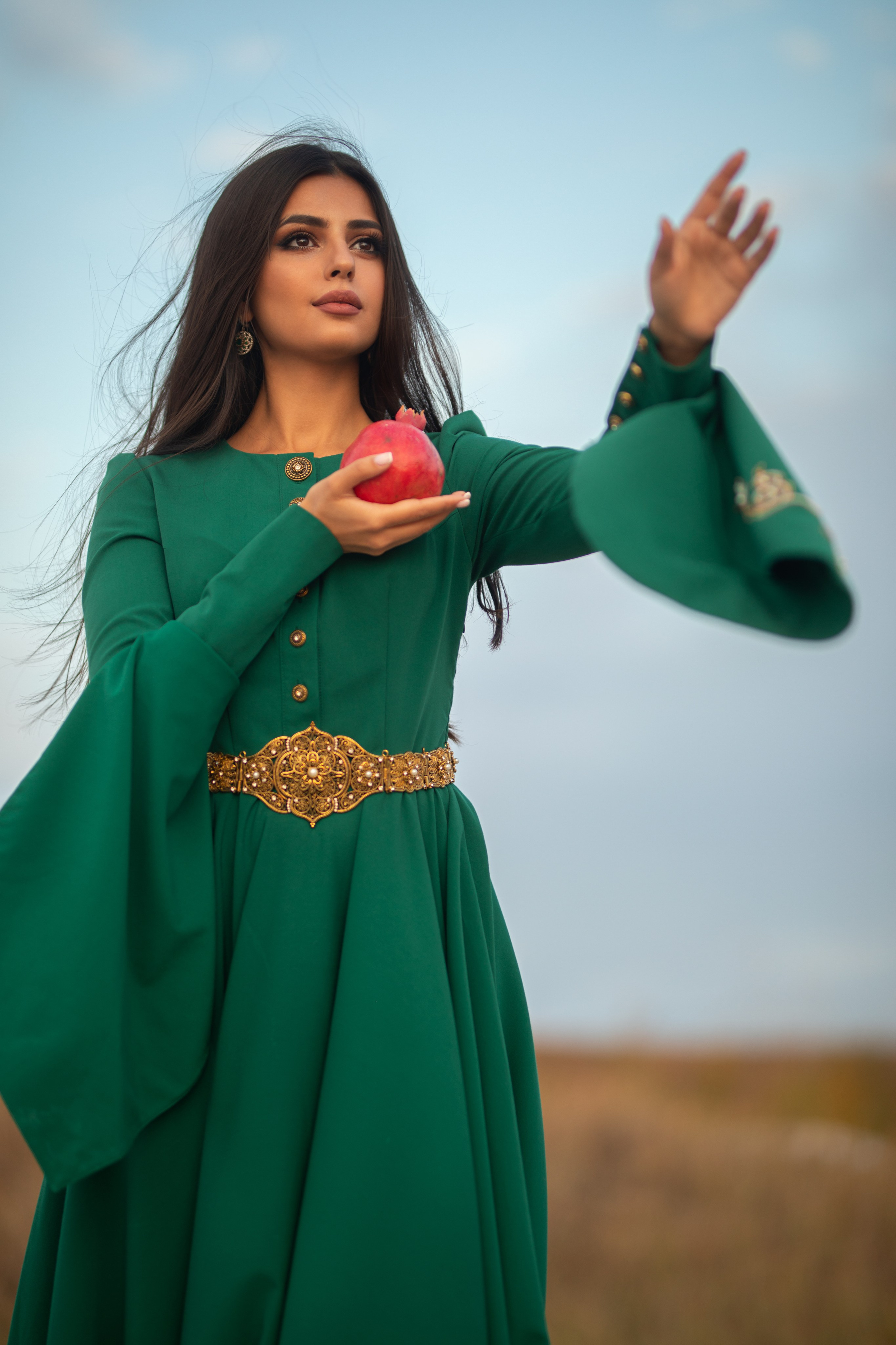 Вечерняя съемка с Джулией на природе в формате для «себя»