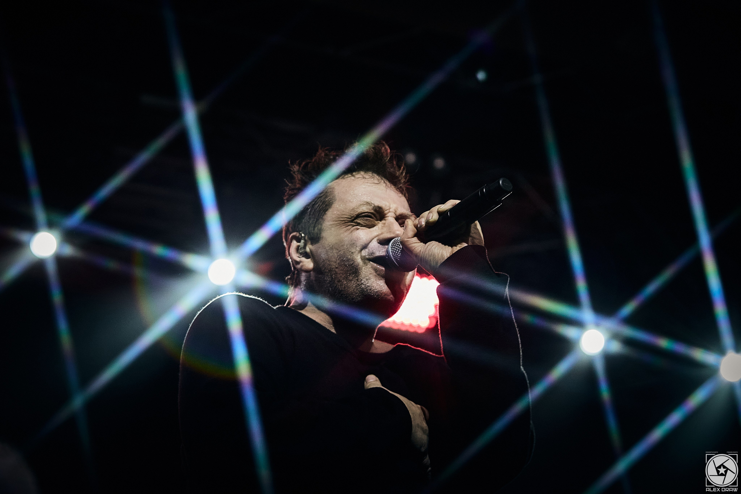 Глеб Самойлов Агата Кристи 35 лет! 06.12.2023 Гранд Холл Сибирь. Фотограф Москва Concerts photo / Fashion photо