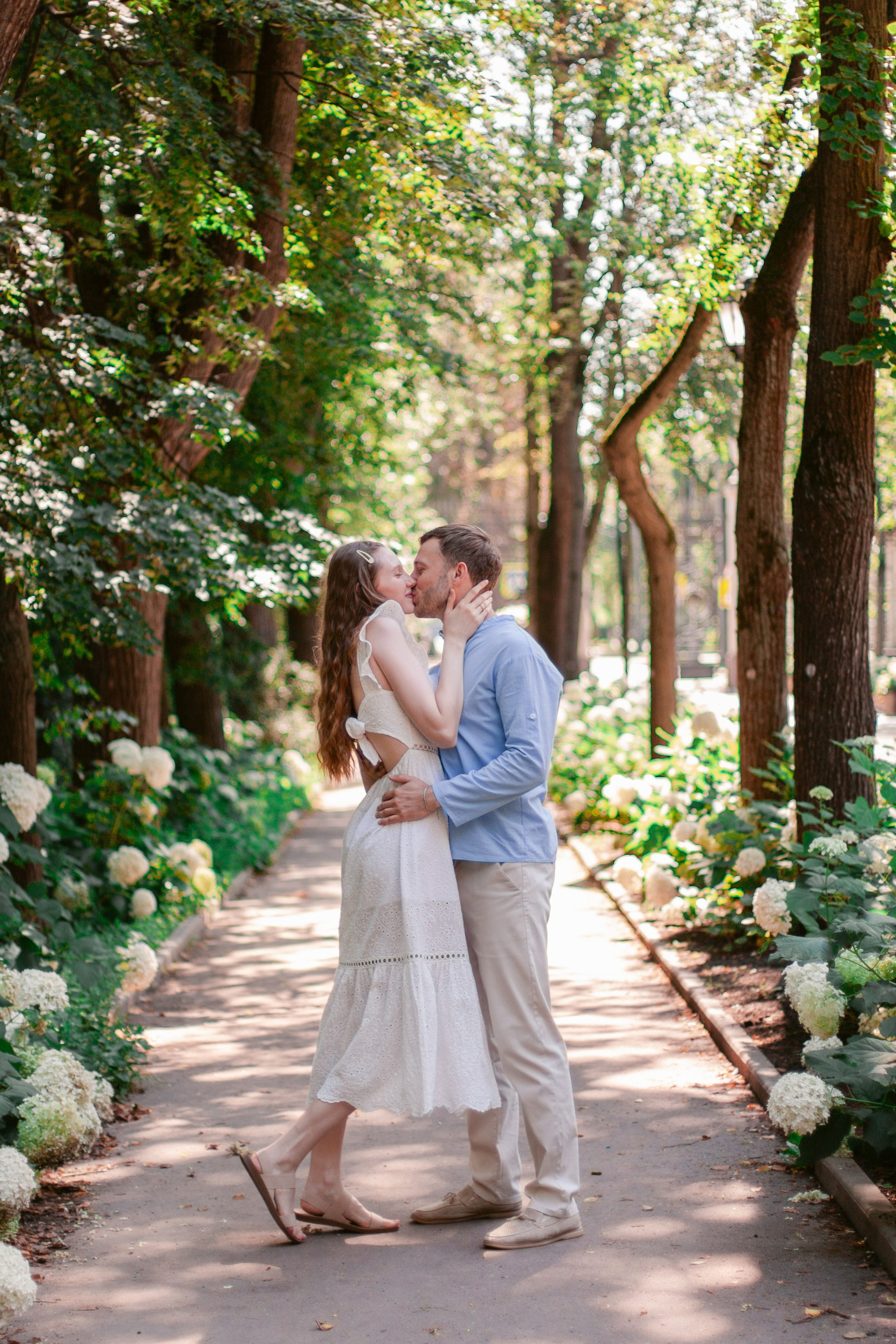 Прогулка лавстори предсвадебная в Парке Горького