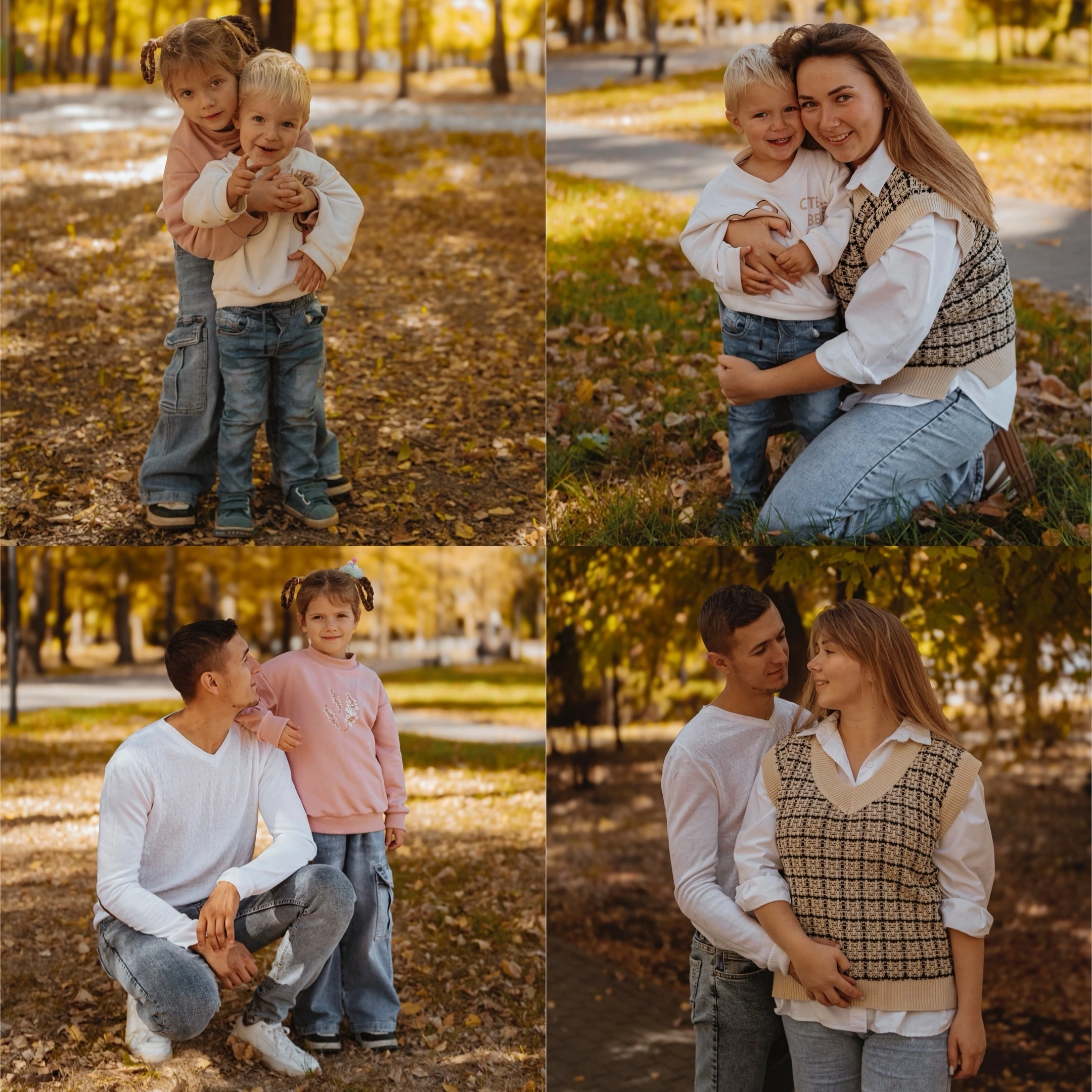Осенняя сказка с семьей. Фотограф Александра Иваненко