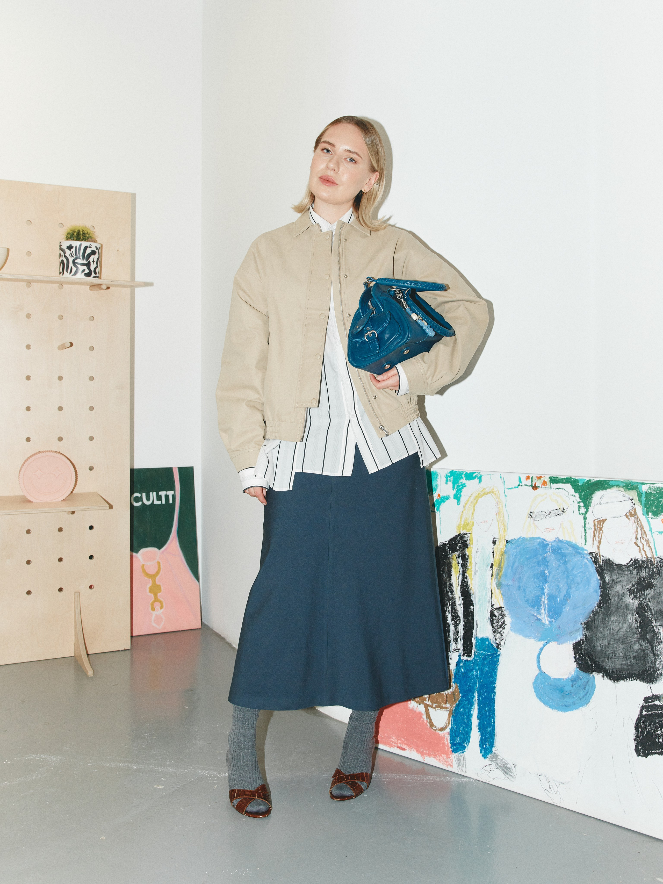 CHAIKA x THE CULTT working girl. Photographer Daria Ilkevich