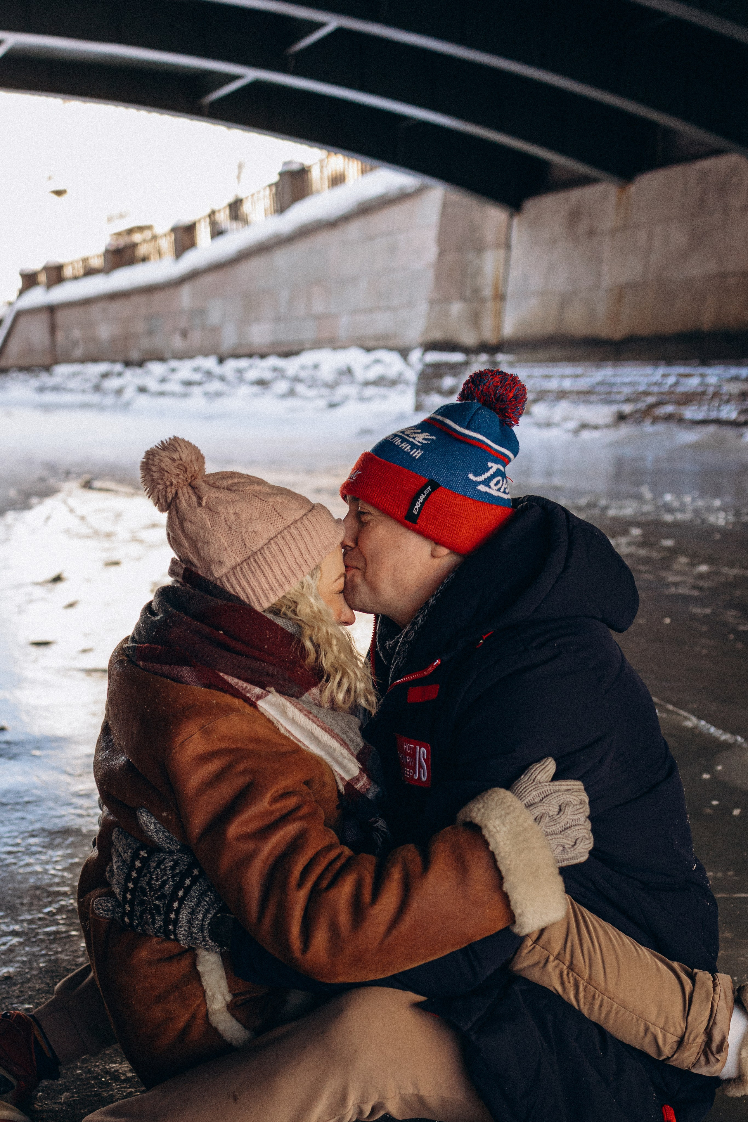 Свидание под мостом. Семейный фотограф в Санкт-Петербурге Лена Соколова