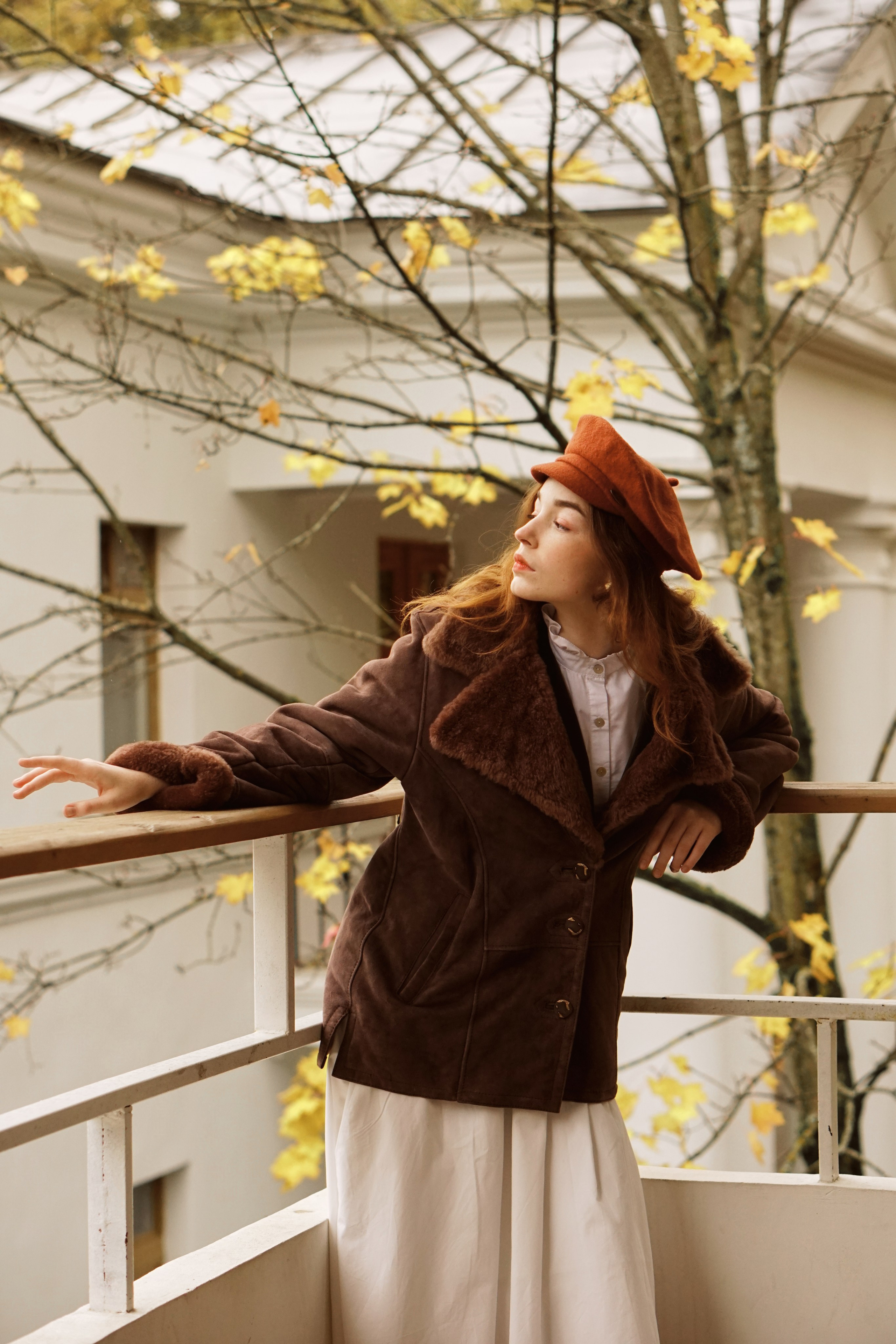 Лиза — Переделкино осеннее. Фотограф Москва — Полина Робин