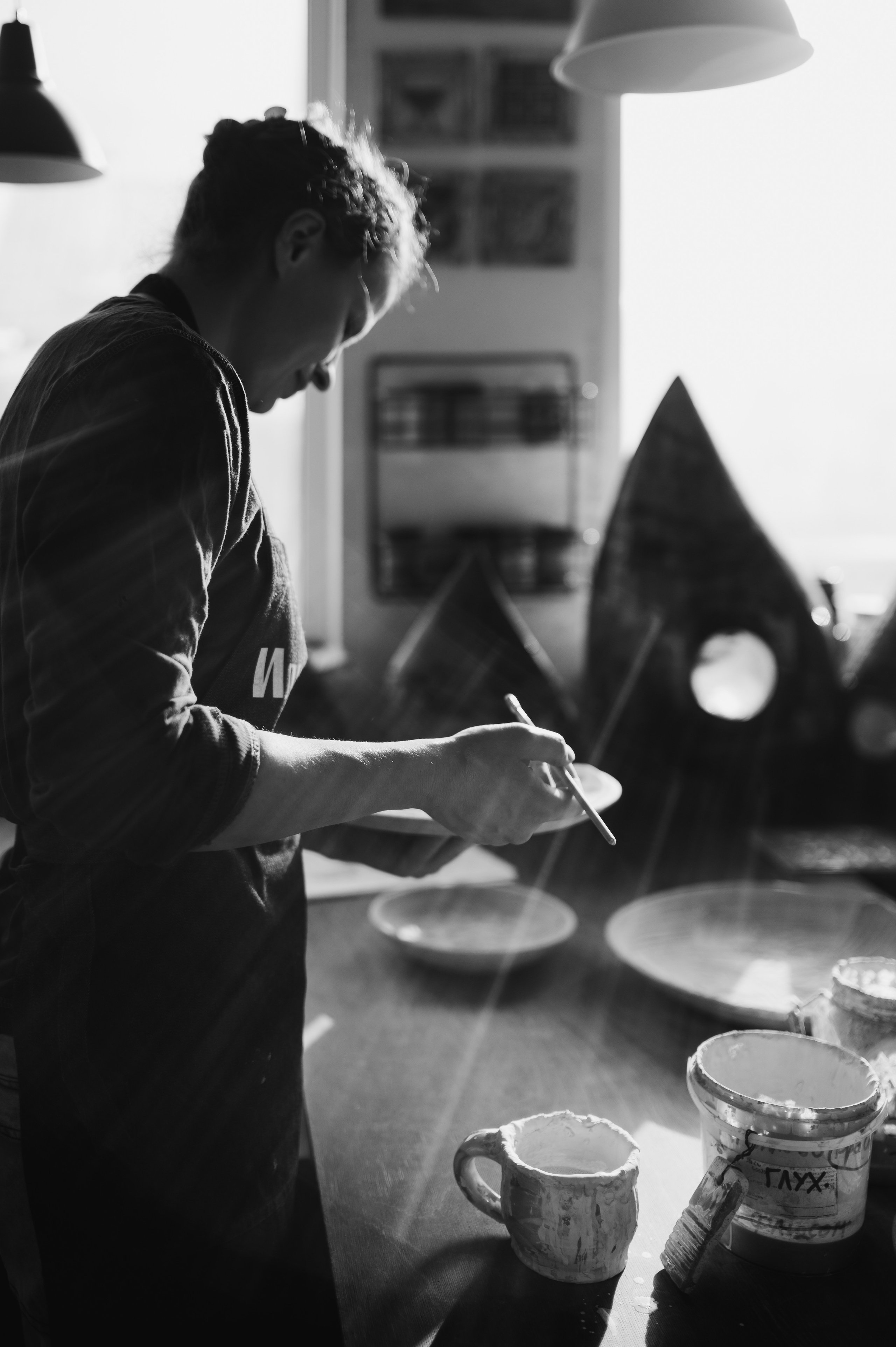 Аня художник-керамист. Фотограф ПИТЕР СПБ Надежда Баранова