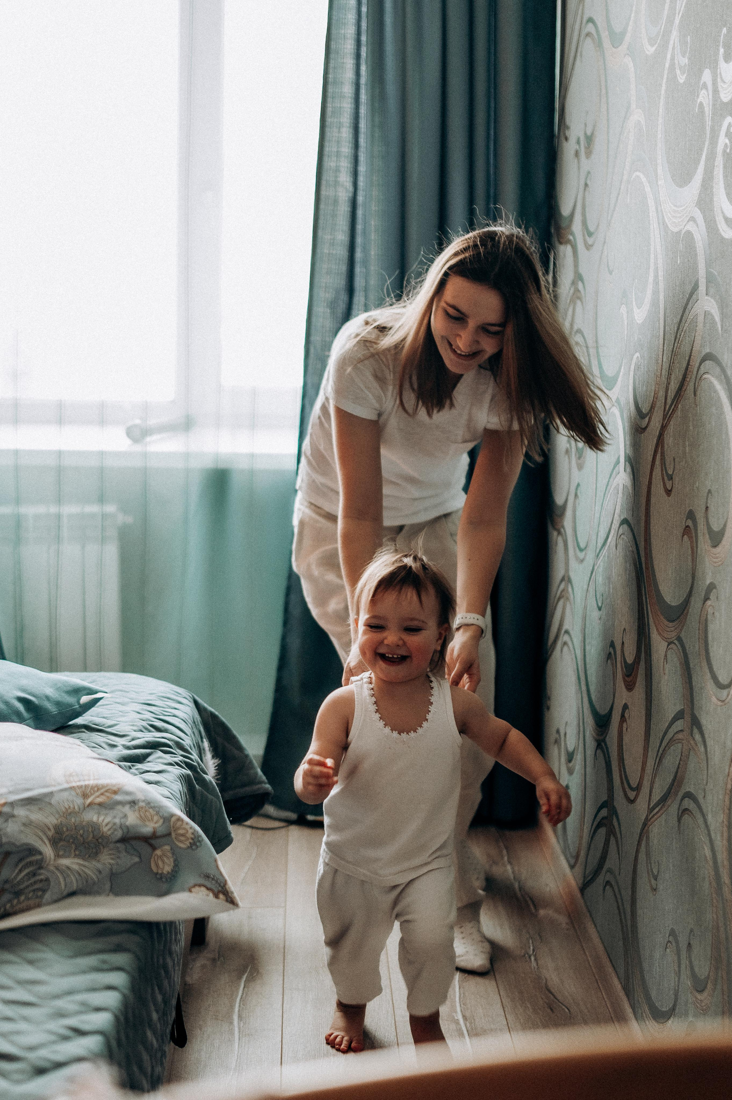 Домашняя фотосессия мама+дочь. Фотограф ПИТЕР СПБ Надежда Баранова