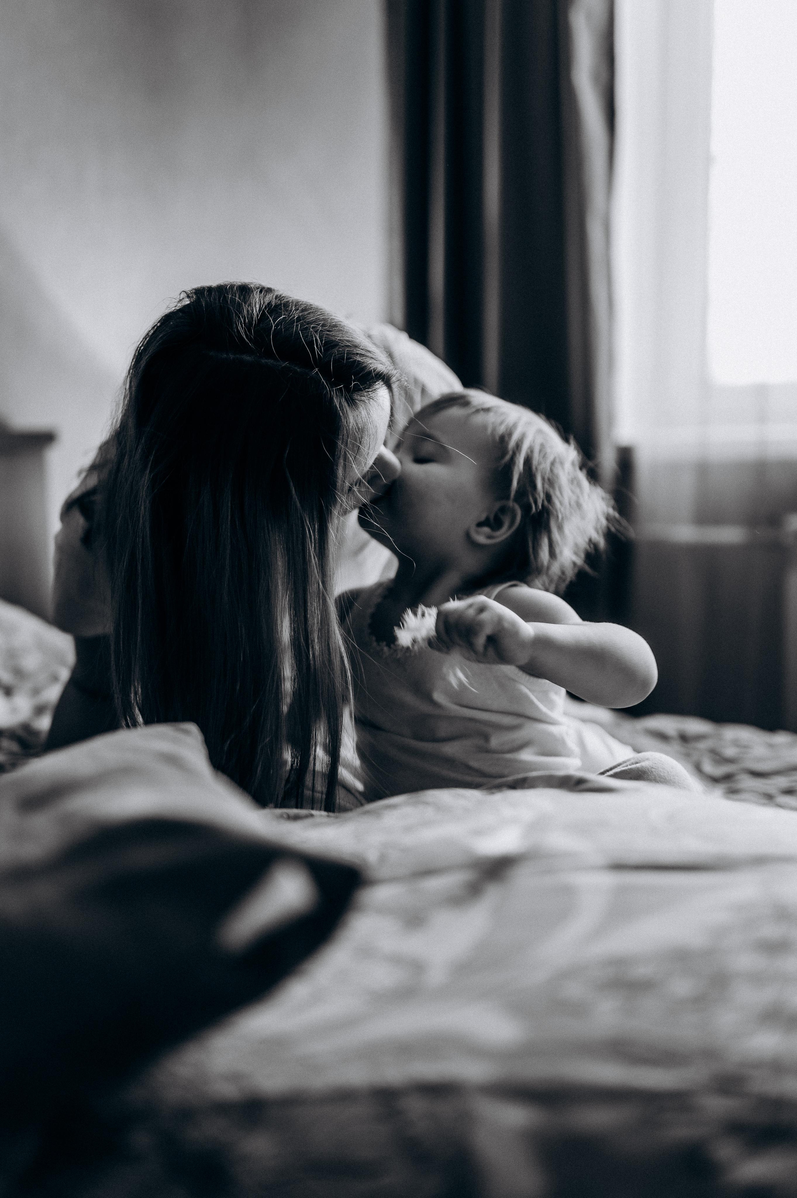 Домашняя фотосессия мама+дочь. Фотограф ПИТЕР СПБ Надежда Баранова