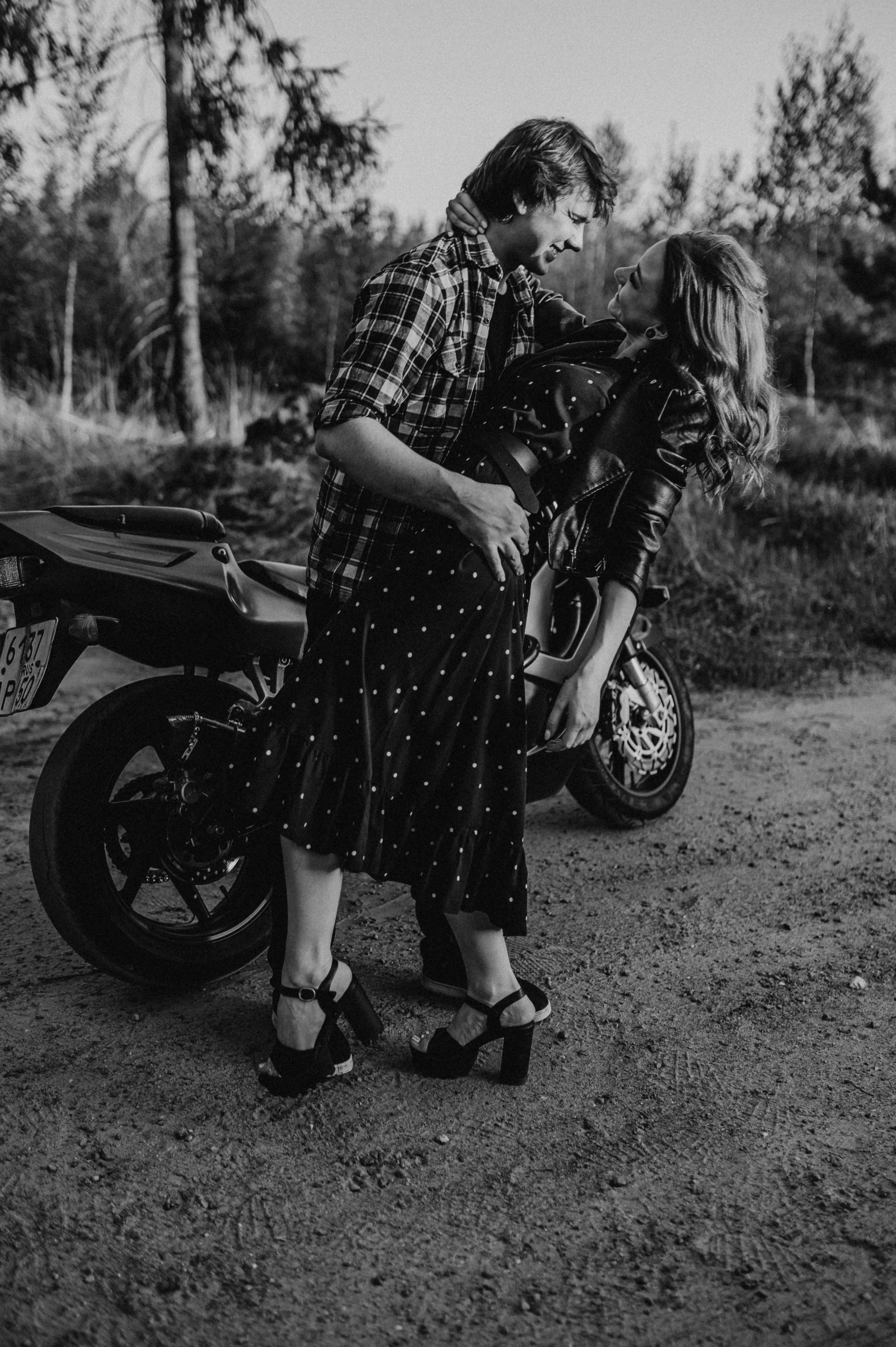 Лав стори на мотоцикле. Фотограф ПИТЕР СПБ Надежда Баранова