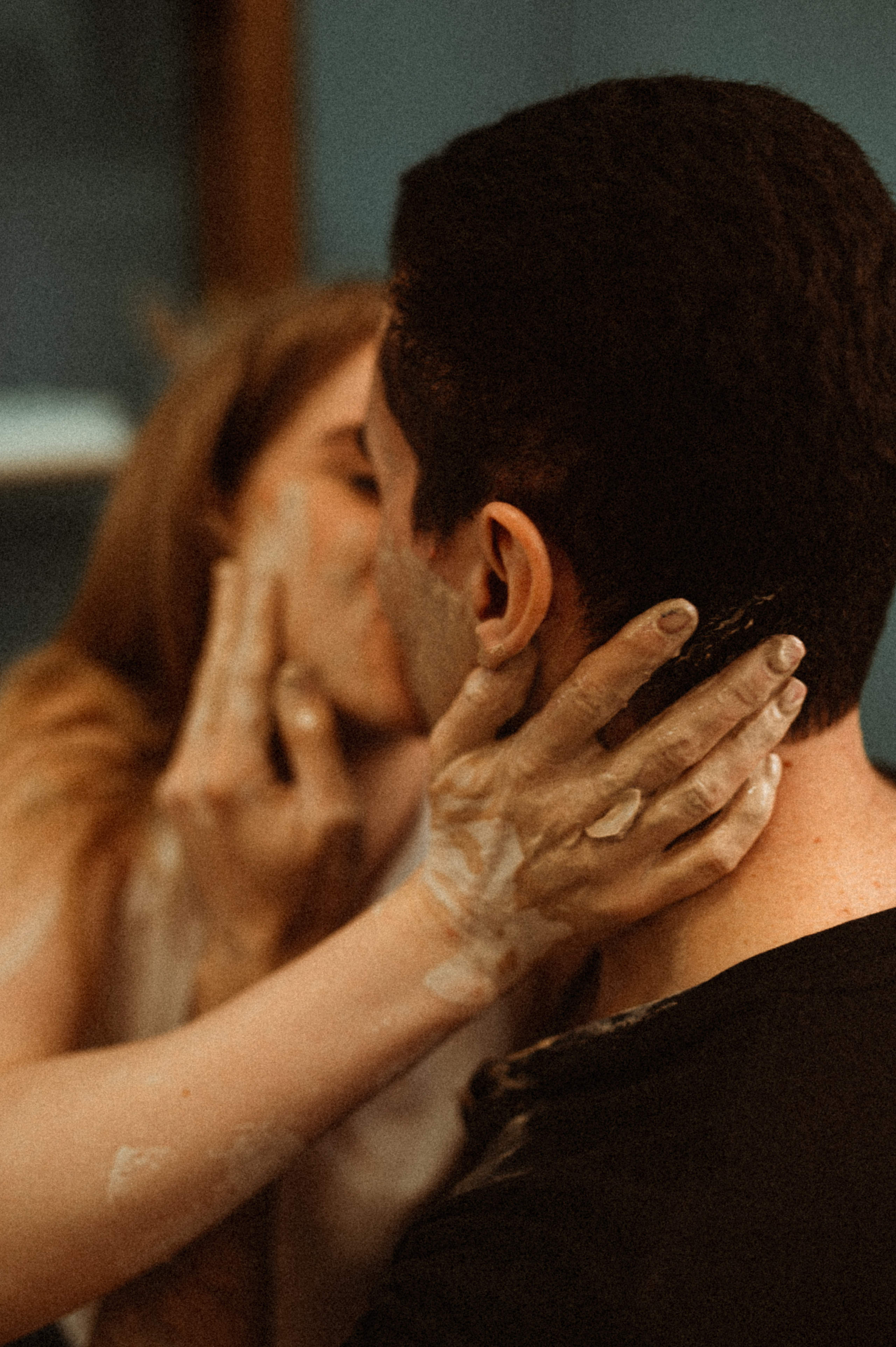 Лена+Петя лав стори гончарная мастерская. Фотограф ПИТЕР СПБ Надежда Баранова