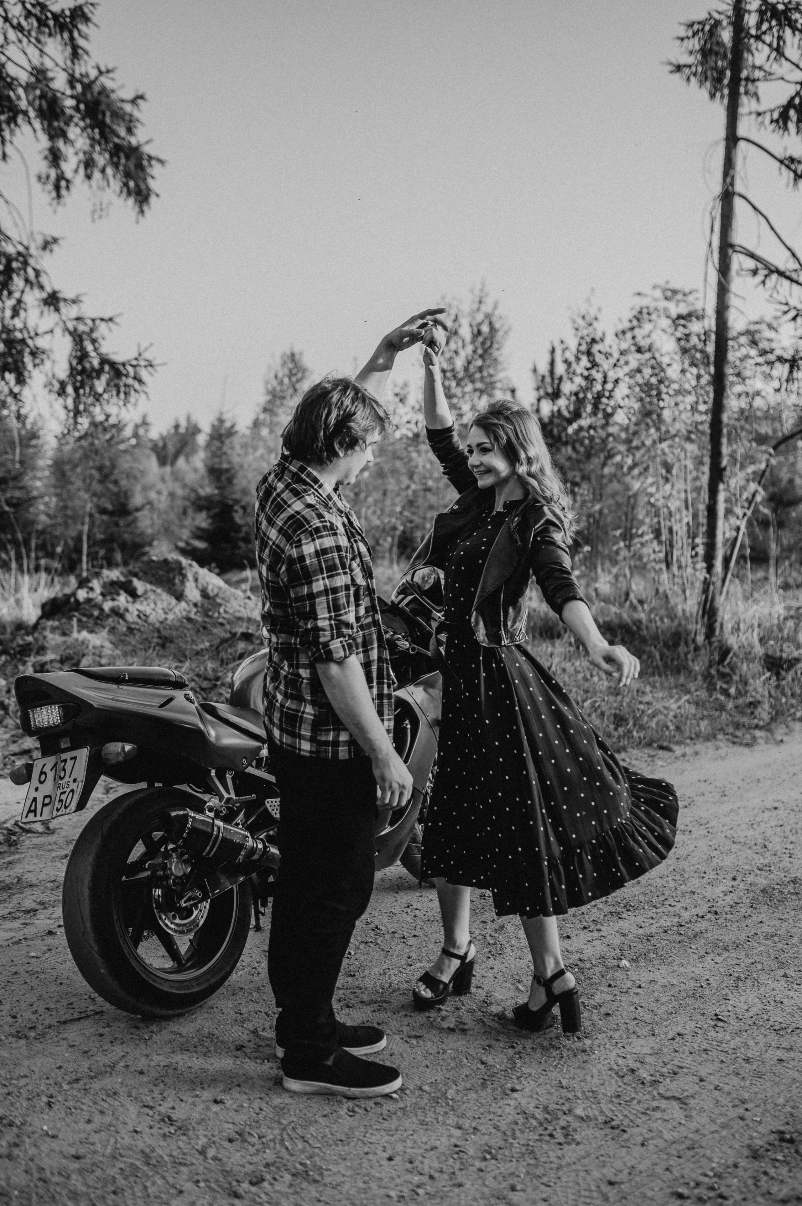 Лав стори на мотоцикле. Фотограф ПИТЕР СПБ Надежда Баранова