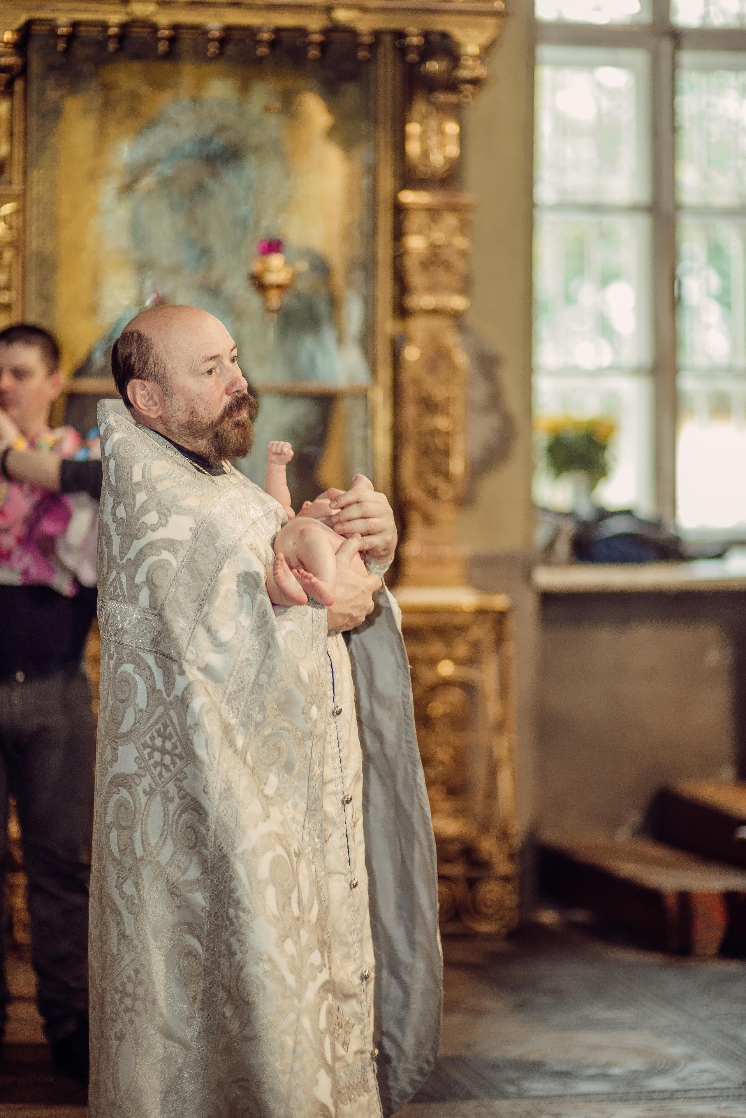 Крещение Алины. Фотограф ПИТЕР СПБ Надежда Баранова