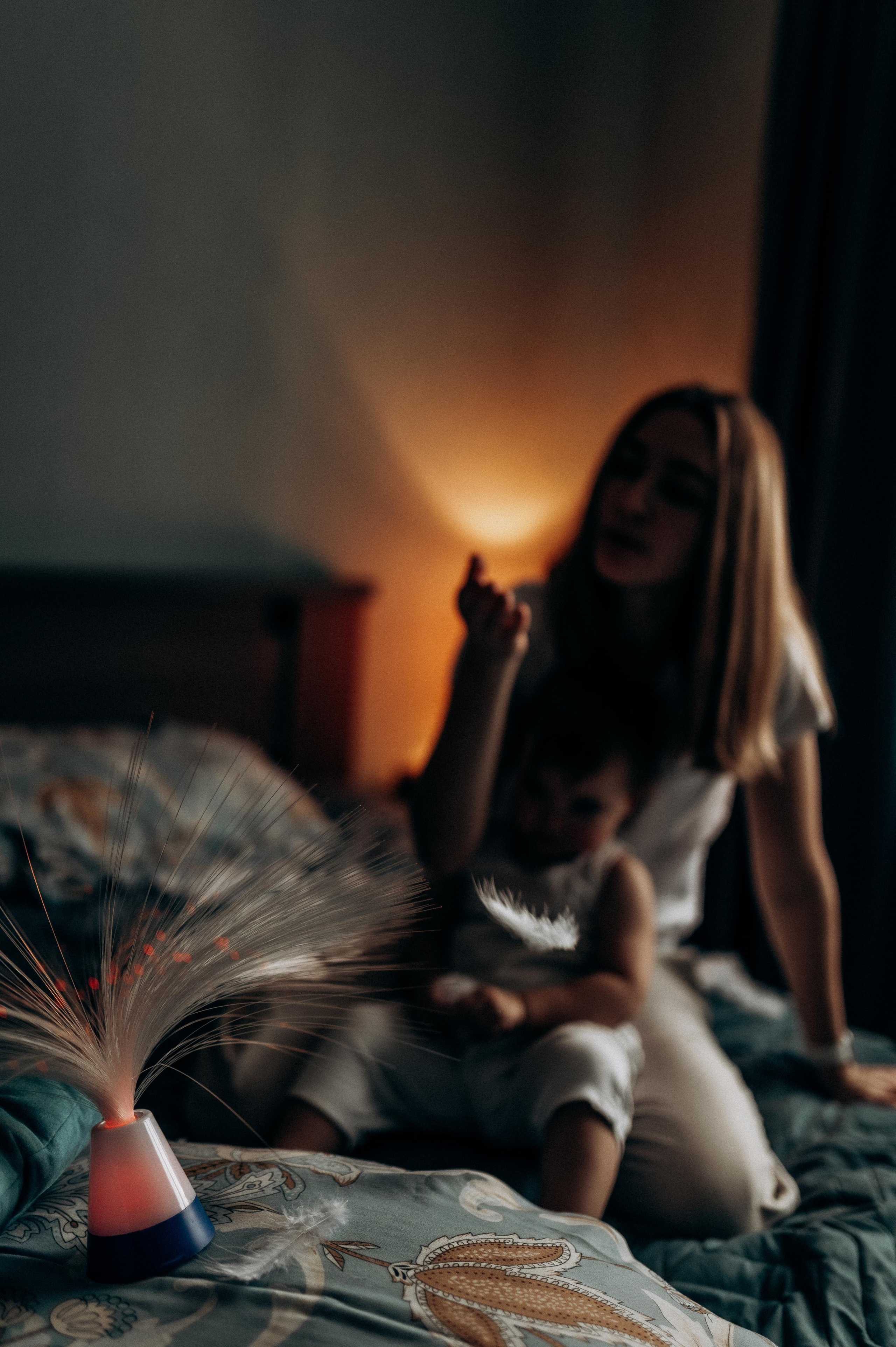 Домашняя фотосессия мама+дочь. Фотограф ПИТЕР СПБ Надежда Баранова