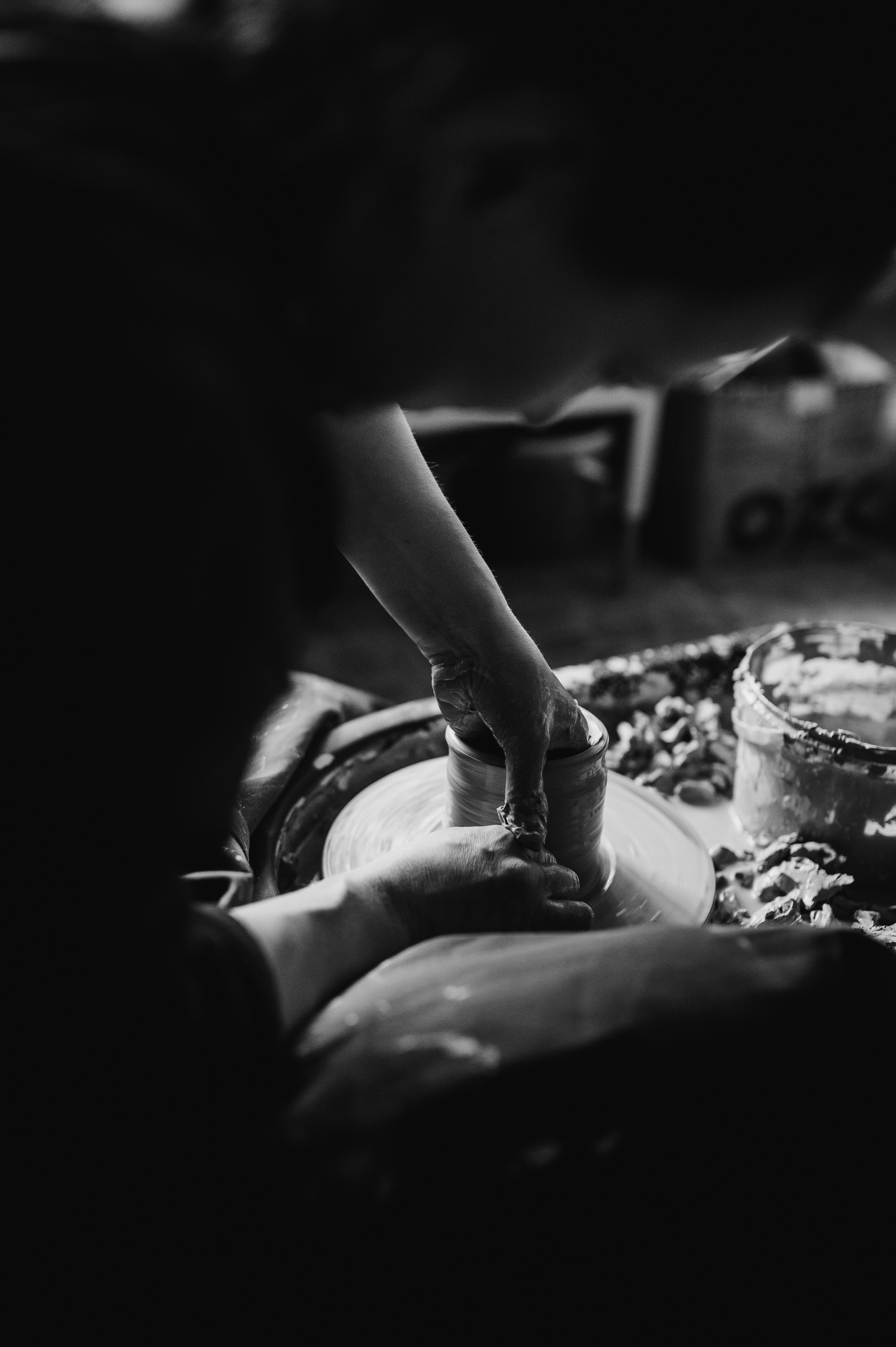 Аня художник-керамист. Фотограф ПИТЕР СПБ Надежда Баранова