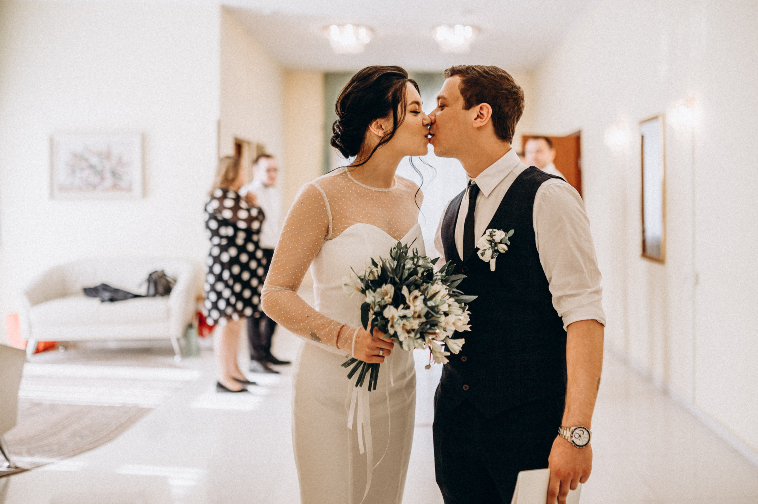 Свадьба Анастасия Сергей камерная (загс+прогулка). Фотограф ПИТЕР СПБ Надежда Баранова