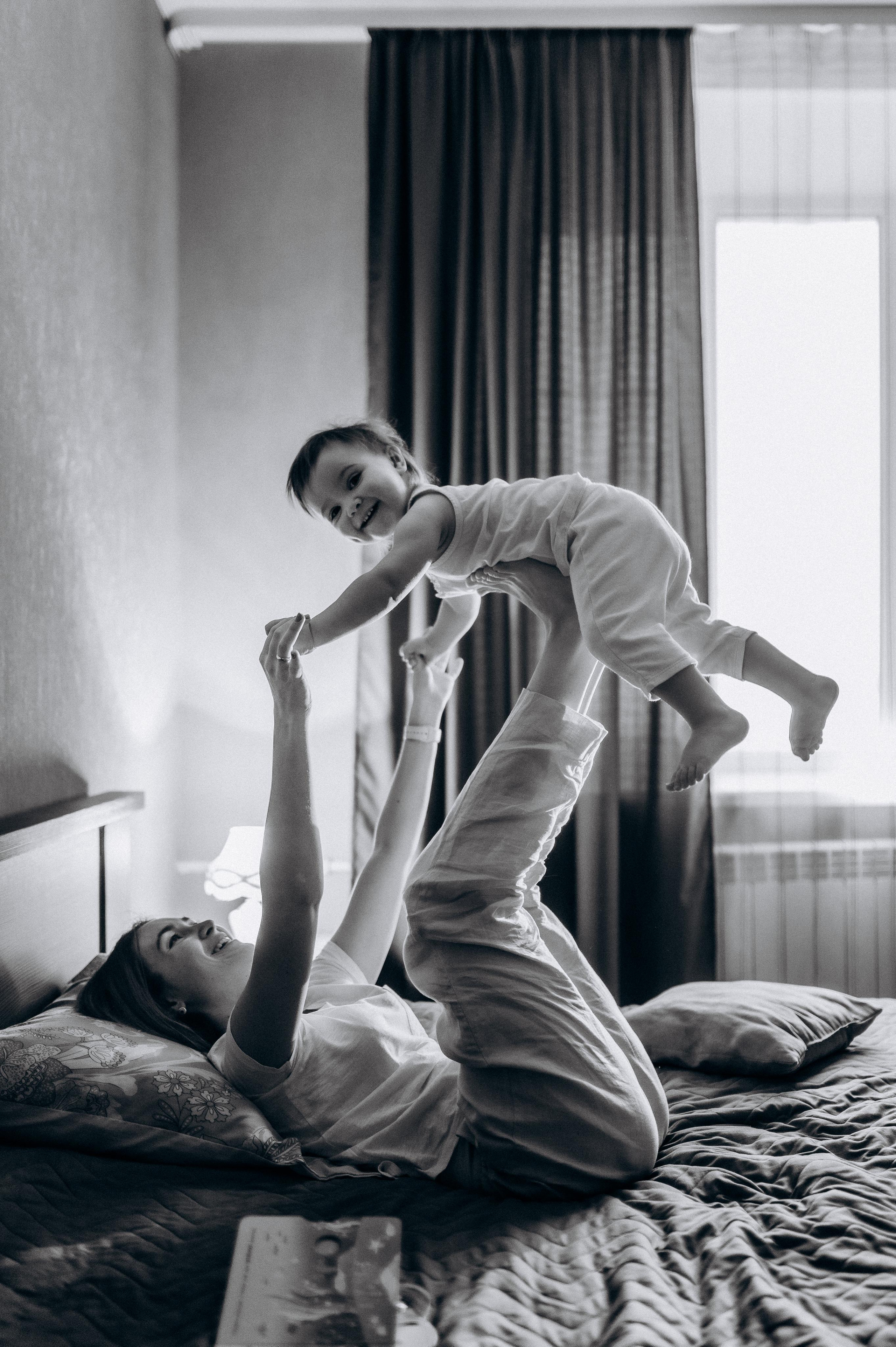 Домашняя фотосессия мама+дочь. Фотограф ПИТЕР СПБ Надежда Баранова