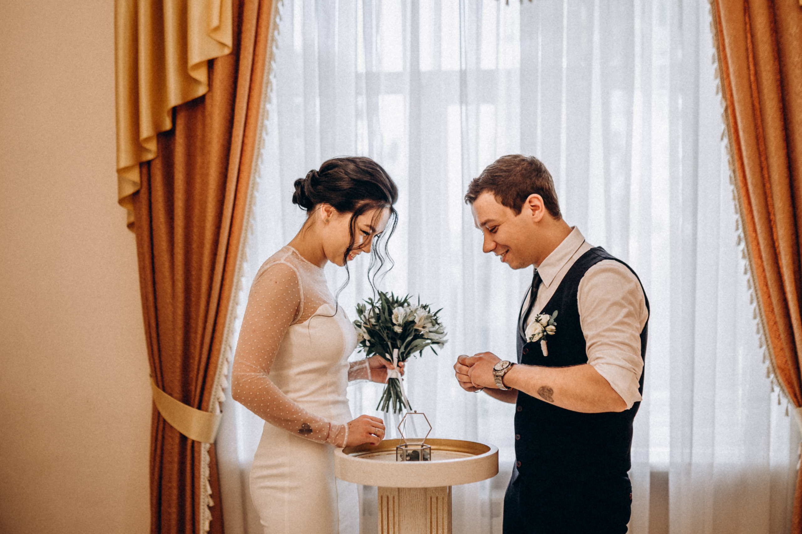 Свадьба Анастасия Сергей камерная (загс+прогулка). Фотограф ПИТЕР СПБ Надежда Баранова