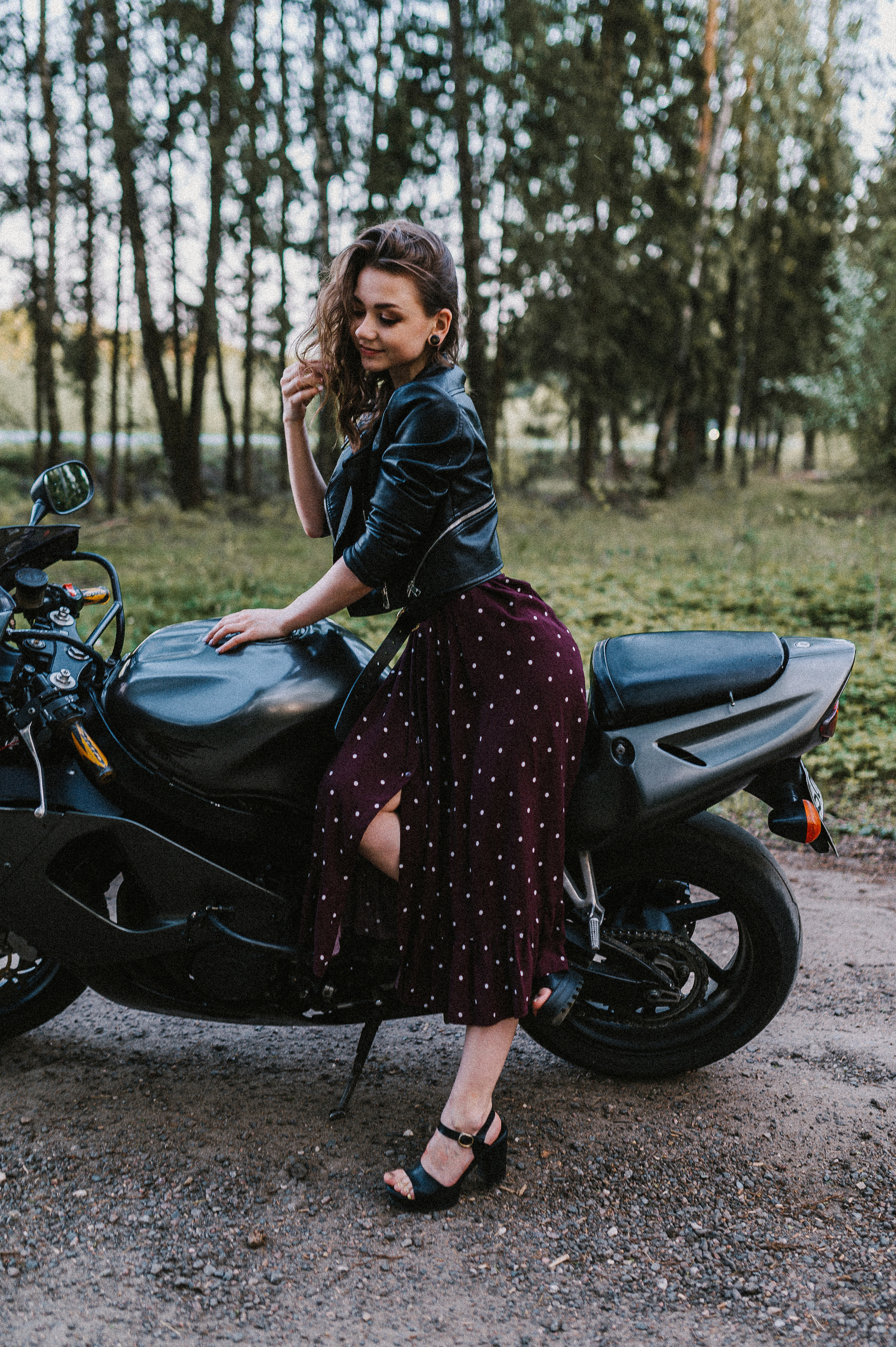 Лав стори на мотоцикле. Фотограф ПИТЕР СПБ Надежда Баранова