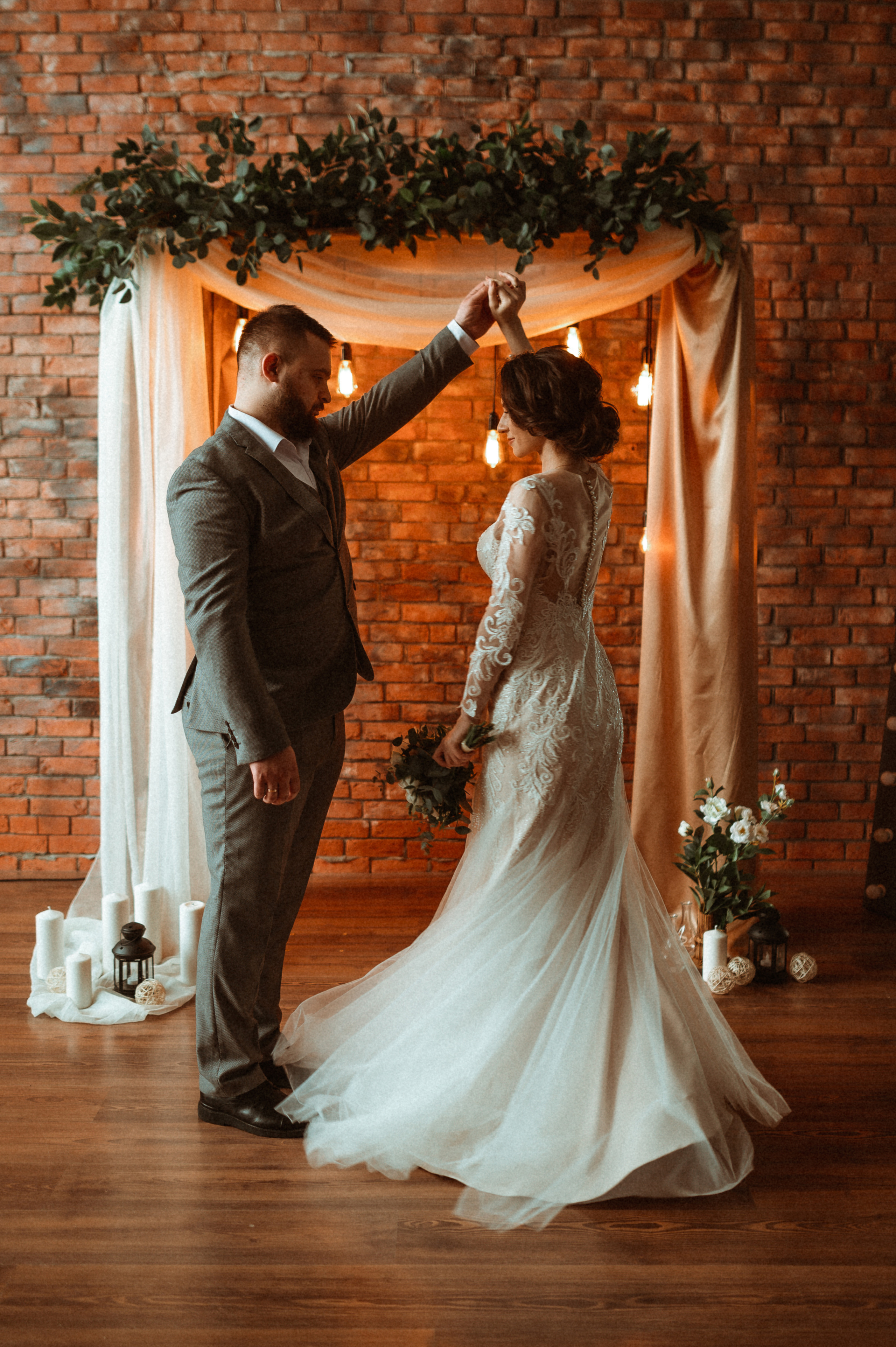 Свадебная фотосессия в студии. Фотограф ПИТЕР СПБ Надежда Баранова