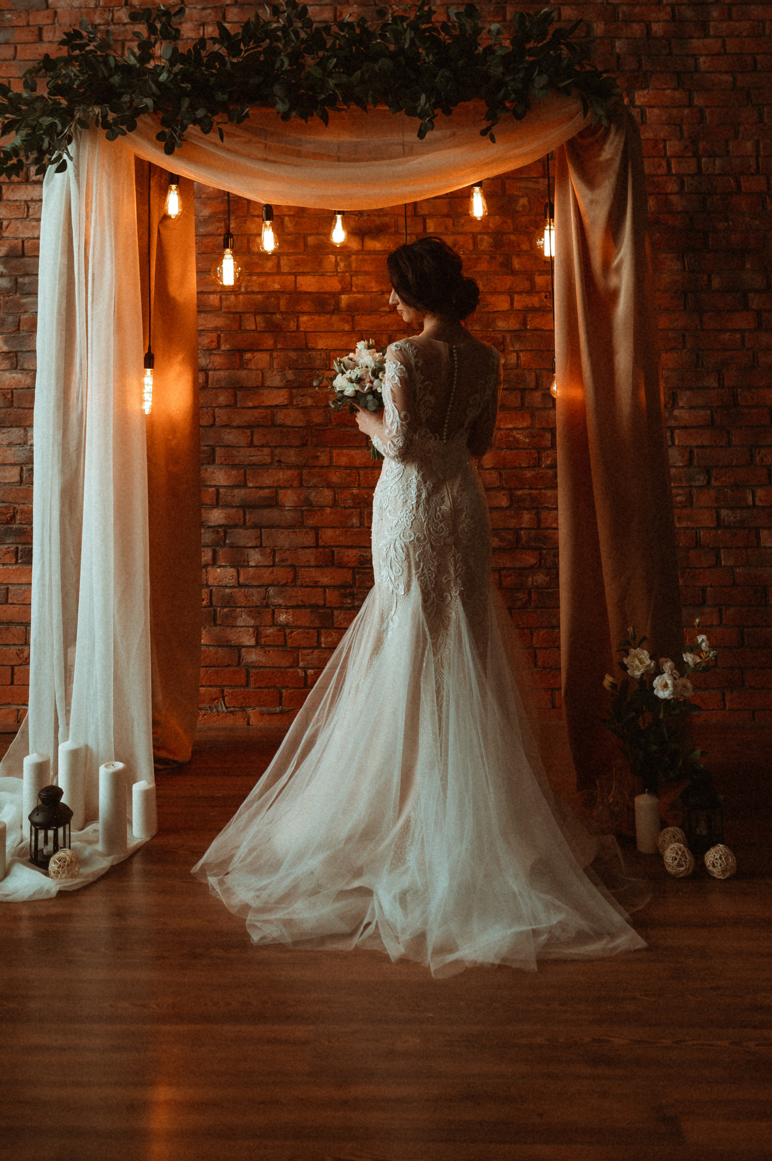 Свадебная фотосессия в студии. Фотограф ПИТЕР СПБ Надежда Баранова