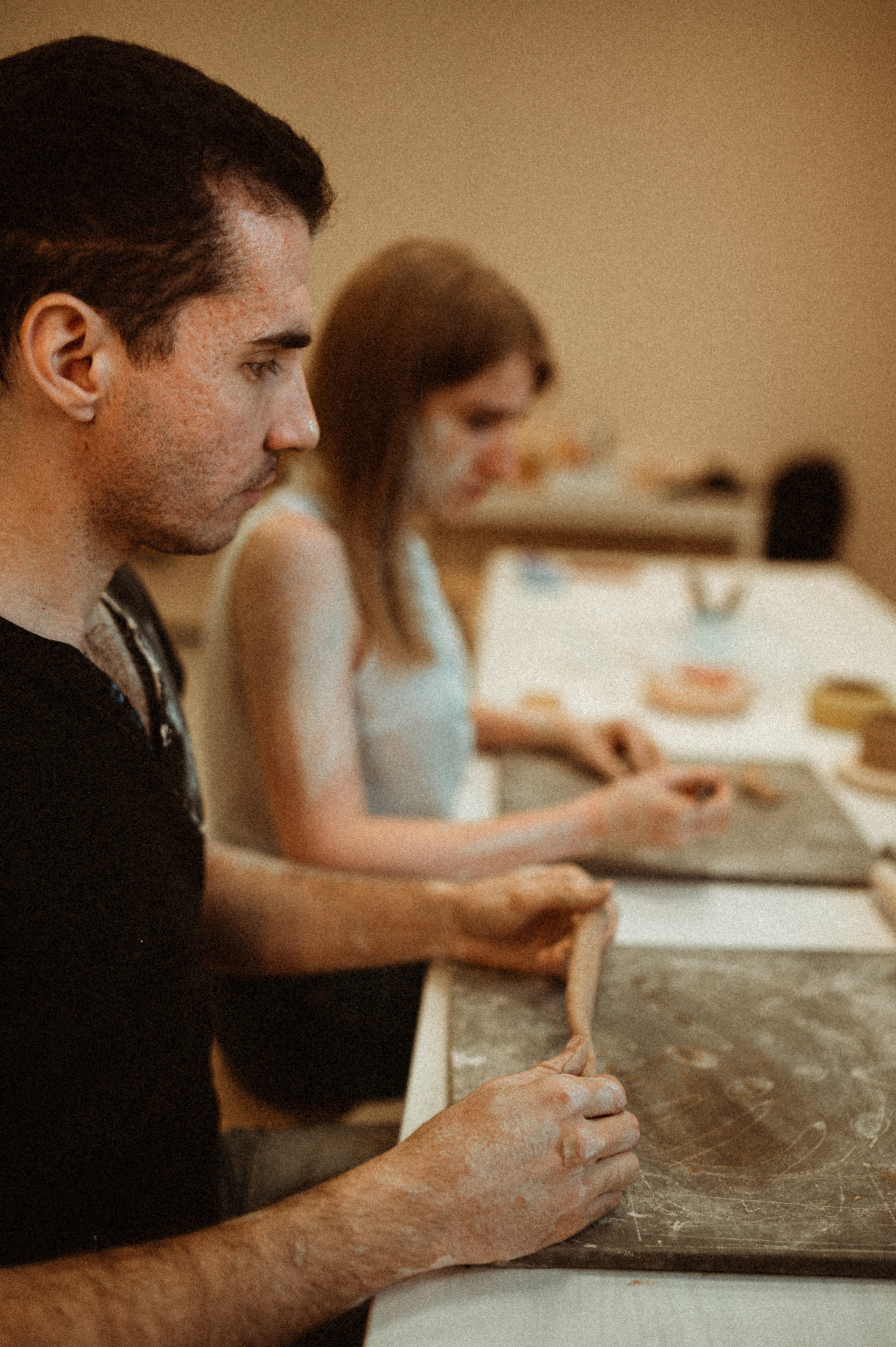 Лена+Петя лав стори гончарная мастерская. Фотограф ПИТЕР СПБ Надежда Баранова